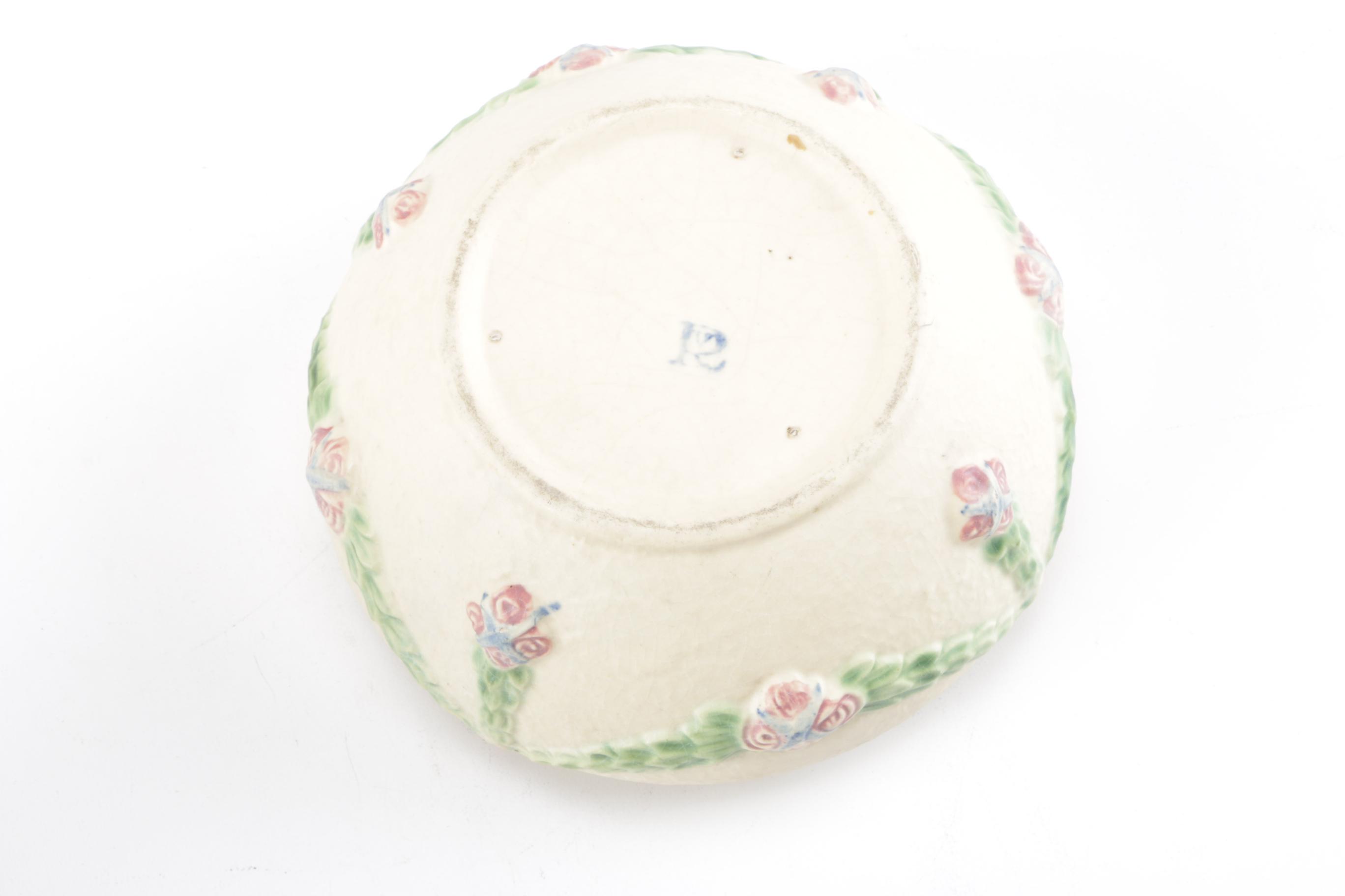 Roseville "Donatello" Vase and Bowl