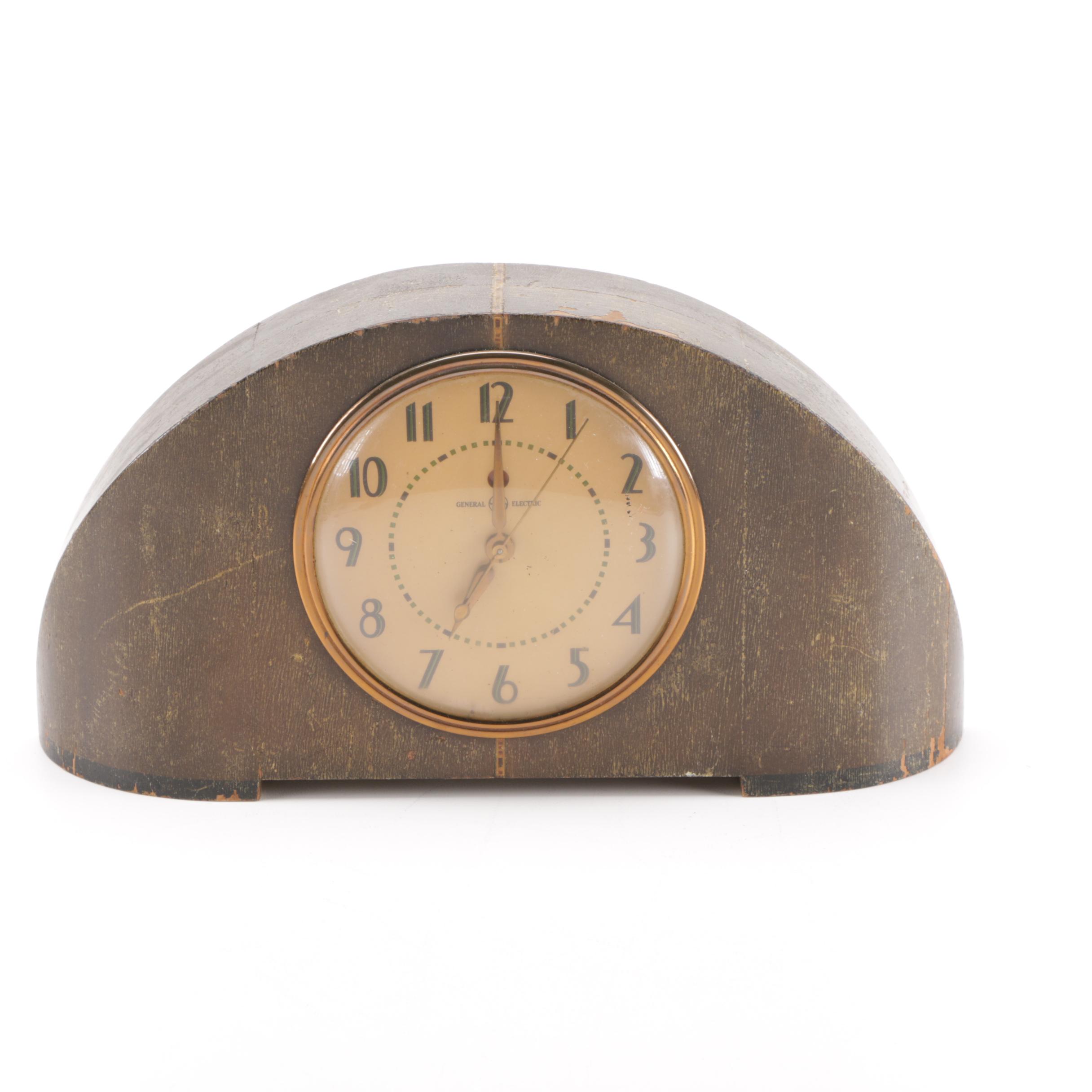 General Electric Art Deco Mantel Clock