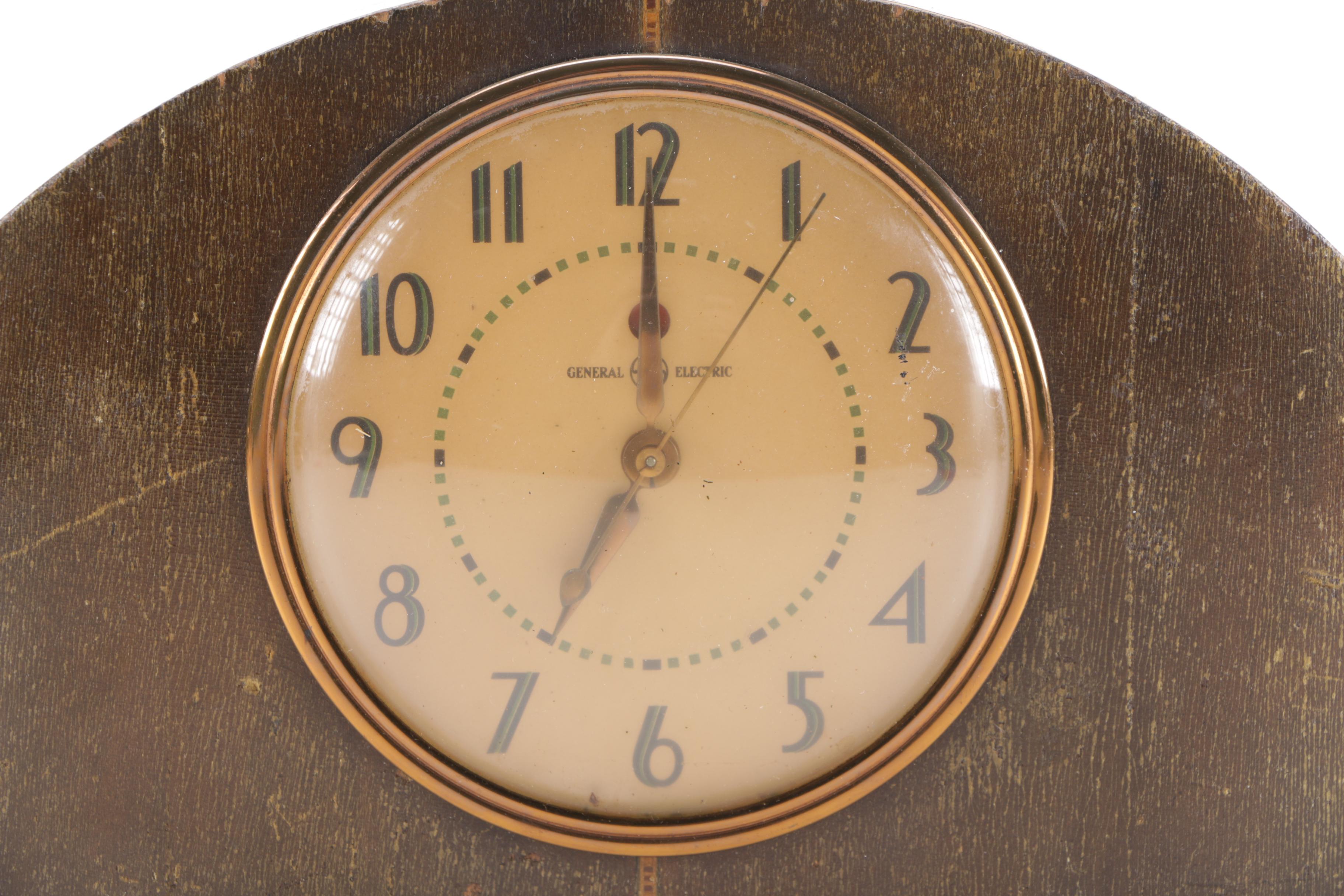 General Electric Art Deco Mantel Clock