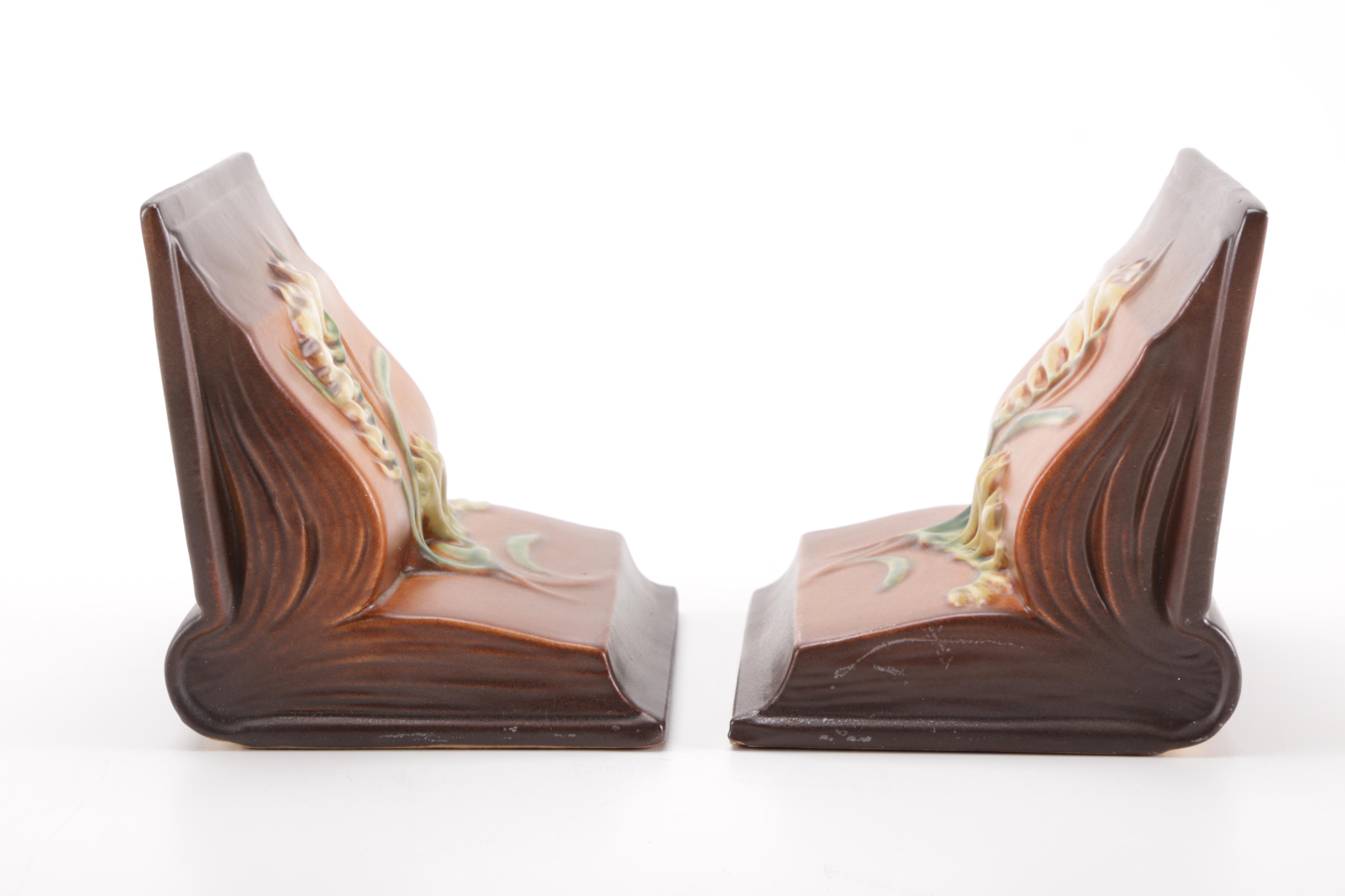 Roseville "Freesia" Bookends