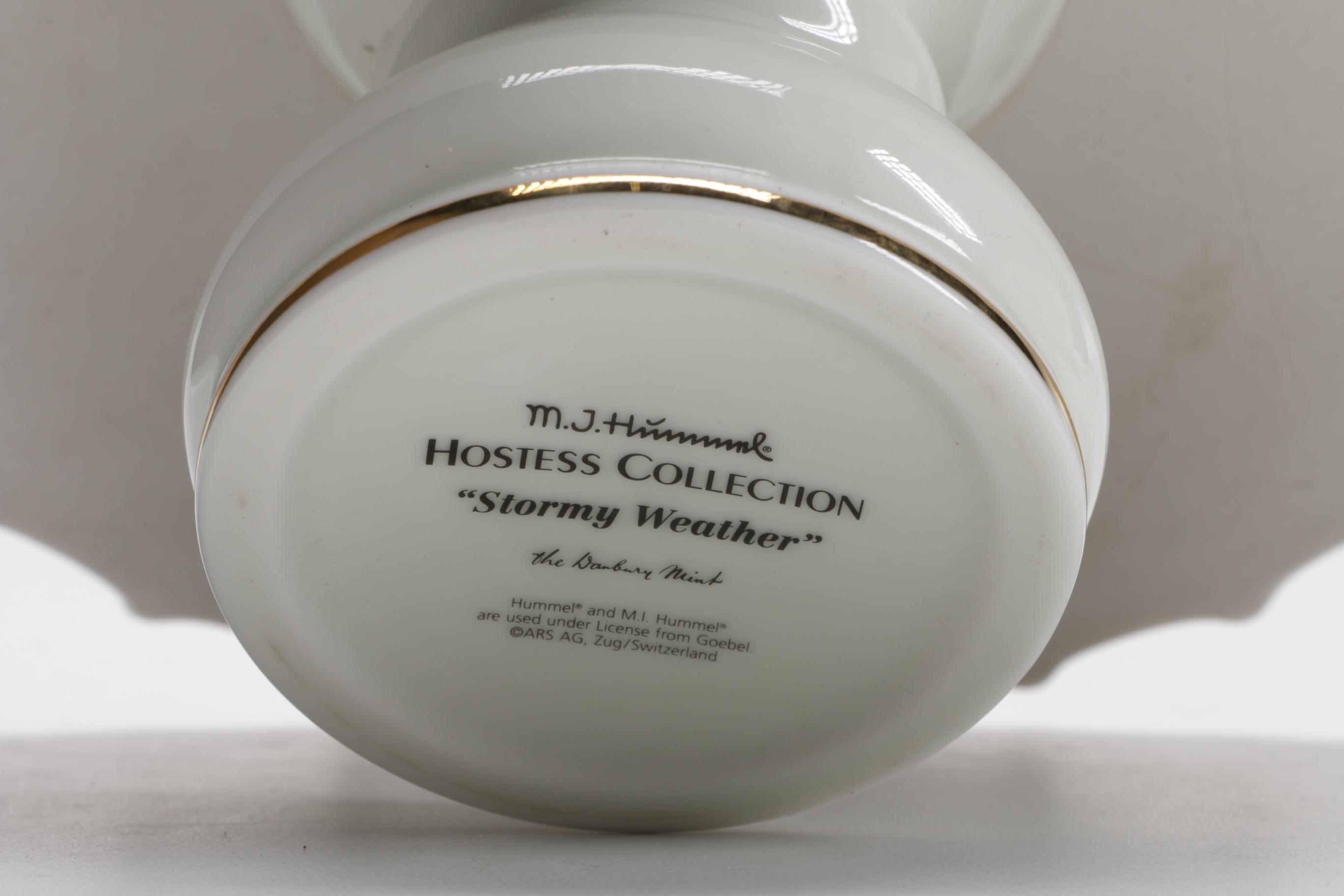 Hummel Cake Platter & Bowl