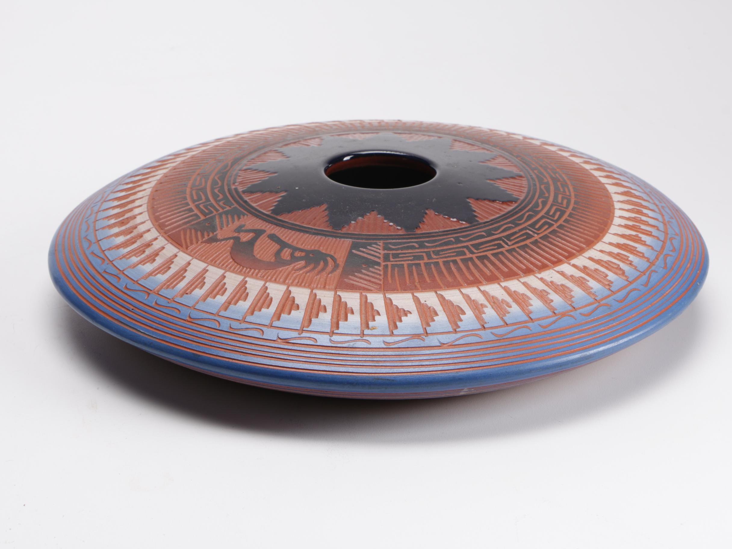 Navajo Inspired Pottery Vessels
