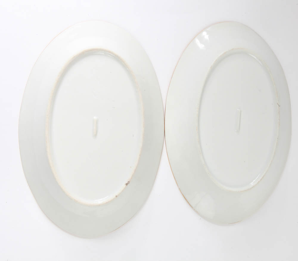 Late 18th Century Ludwigsburg Fine German Porcelain Dinnerware