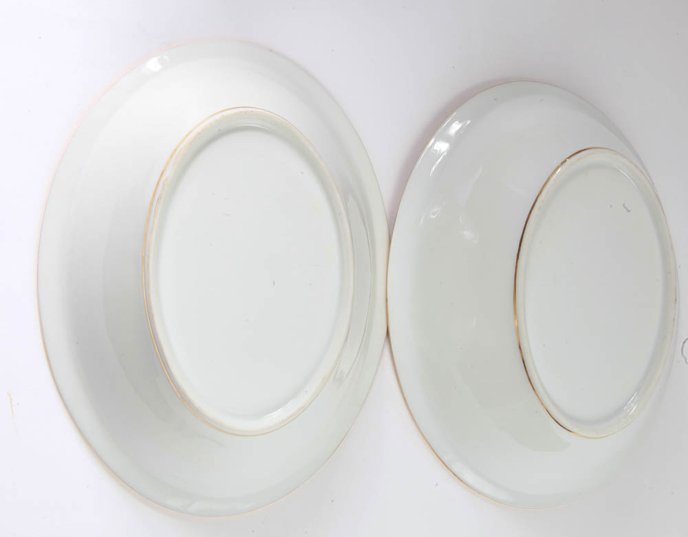 Late 18th Century Ludwigsburg Fine German Porcelain Dinnerware