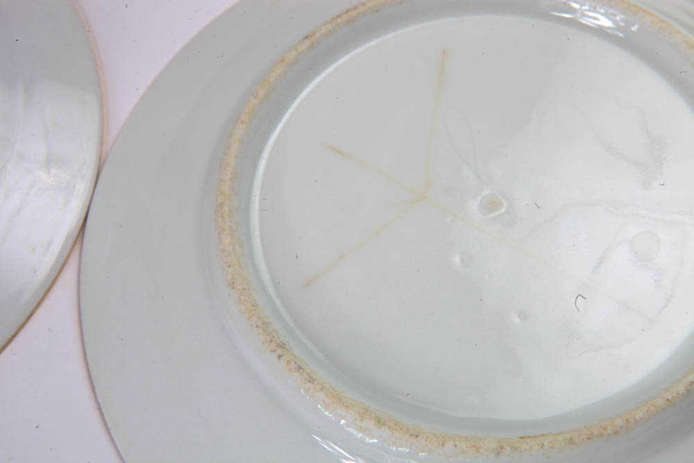 Late 18th Century Ludwigsburg Fine German Porcelain Dinnerware