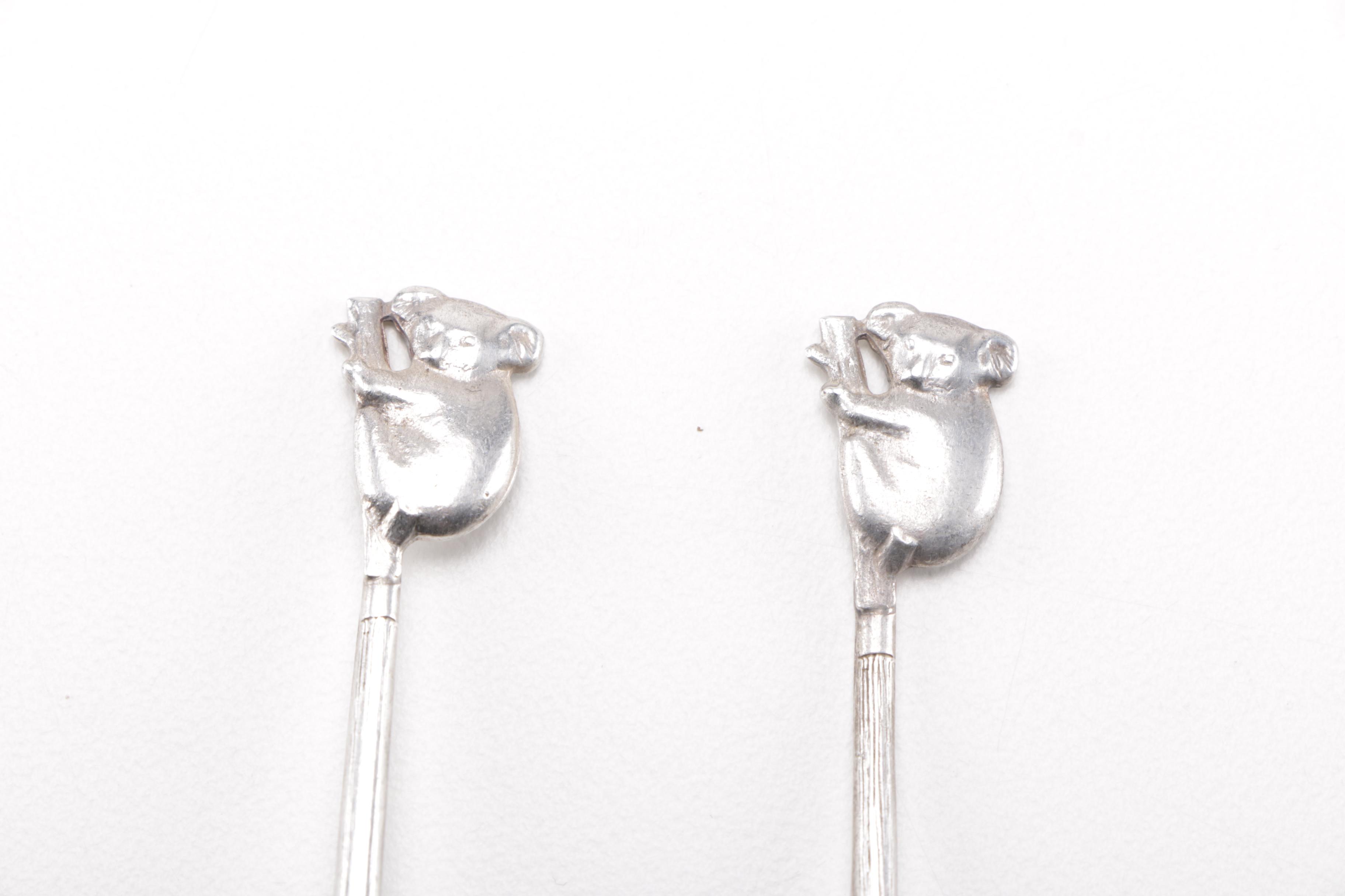 Sterling and 800 Silver Spoons Featuring Frank M. Whiting