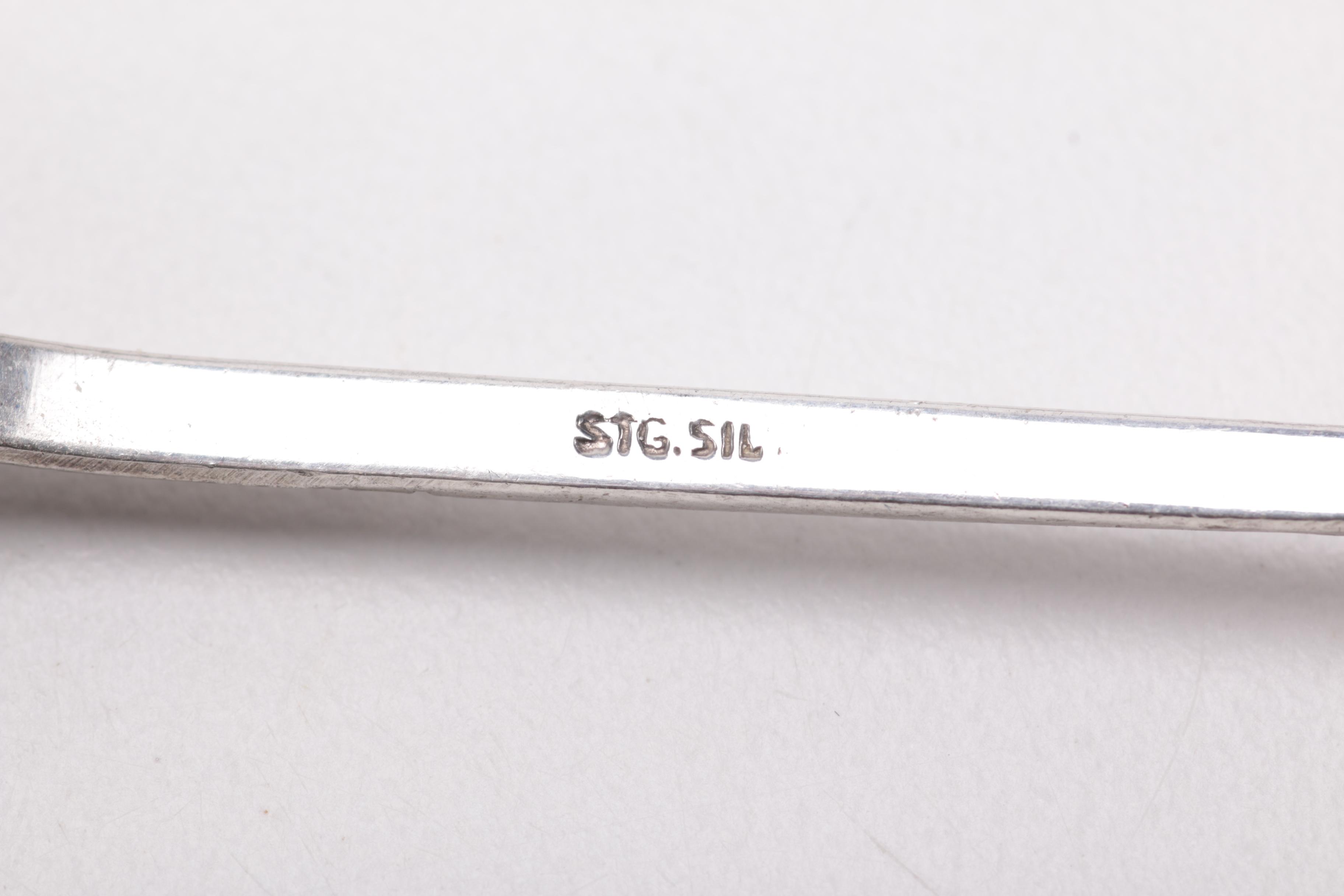 Sterling and 800 Silver Spoons Featuring Frank M. Whiting