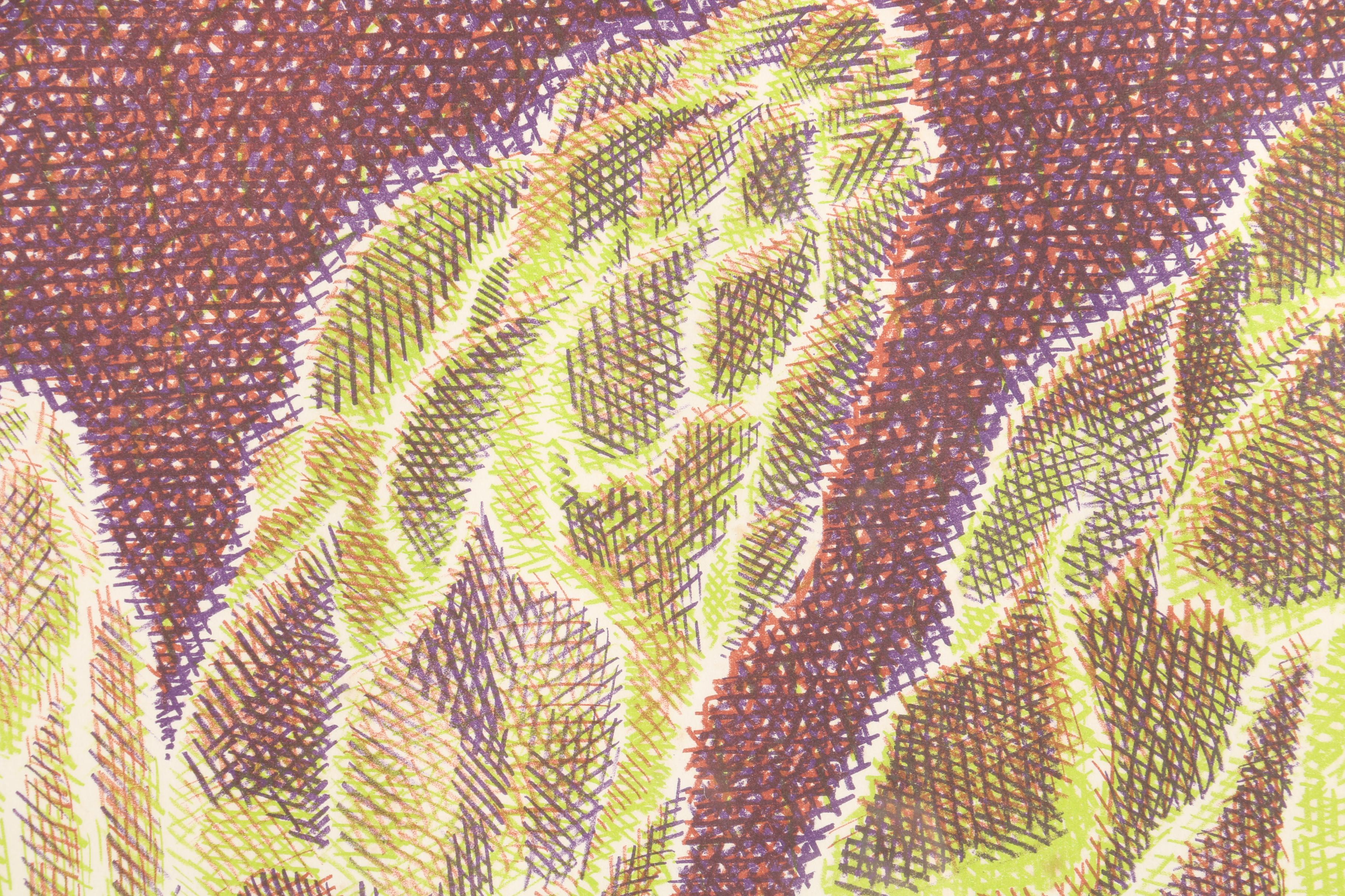 Laura Grosch Lithograph "Asparagus"