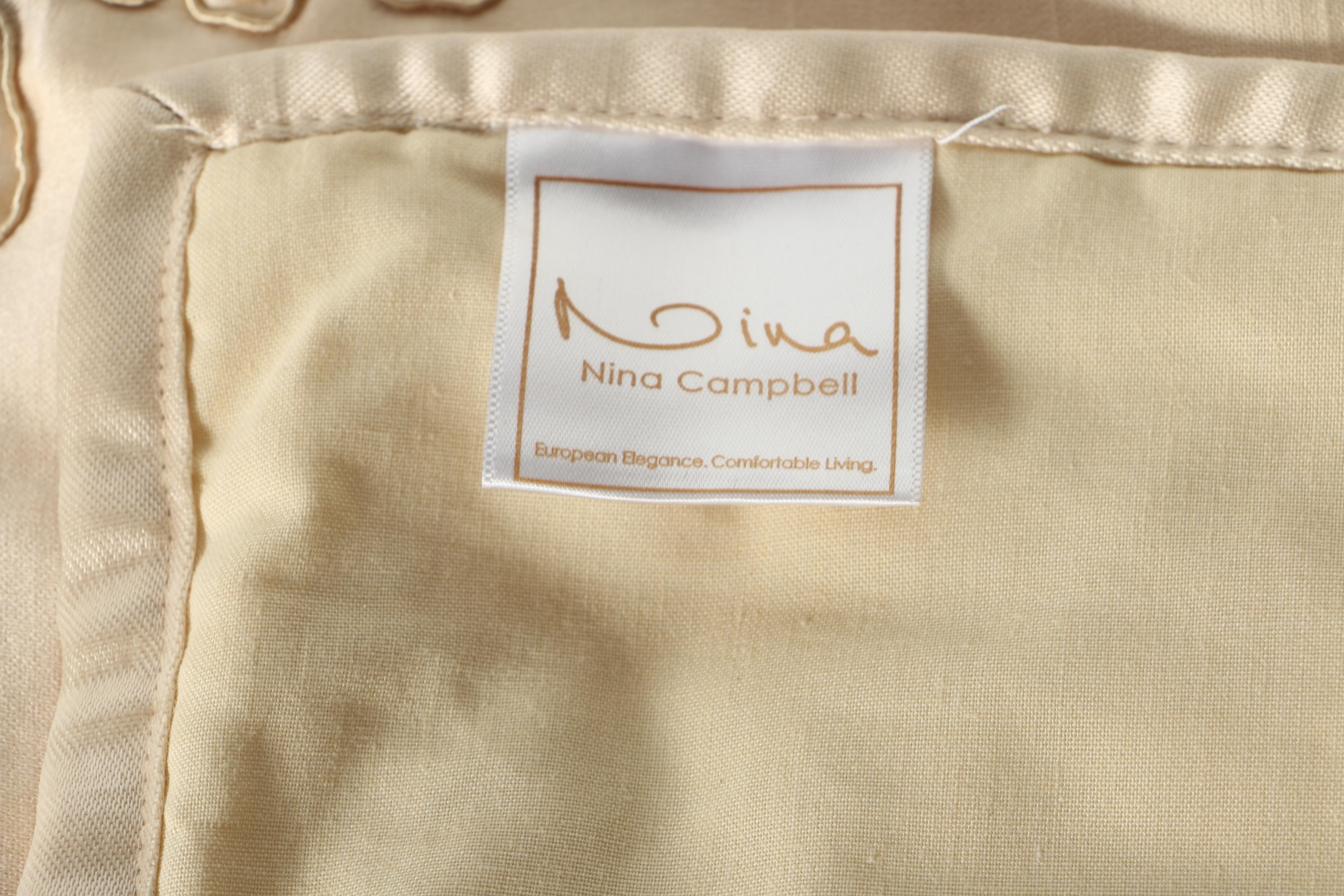 Beige Bedding Featuring Nina Campbell