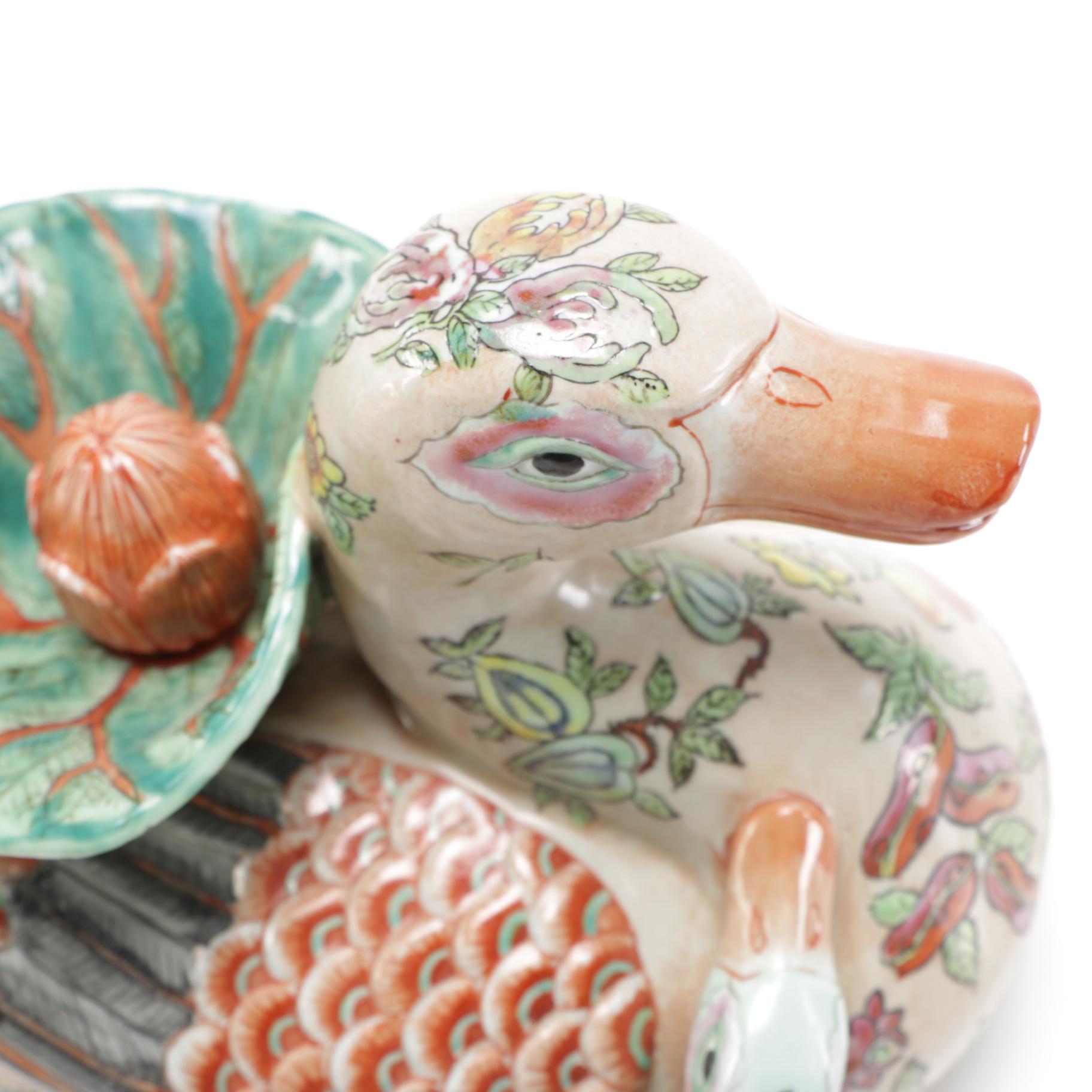 Chinese Decorative Ceramic Duck