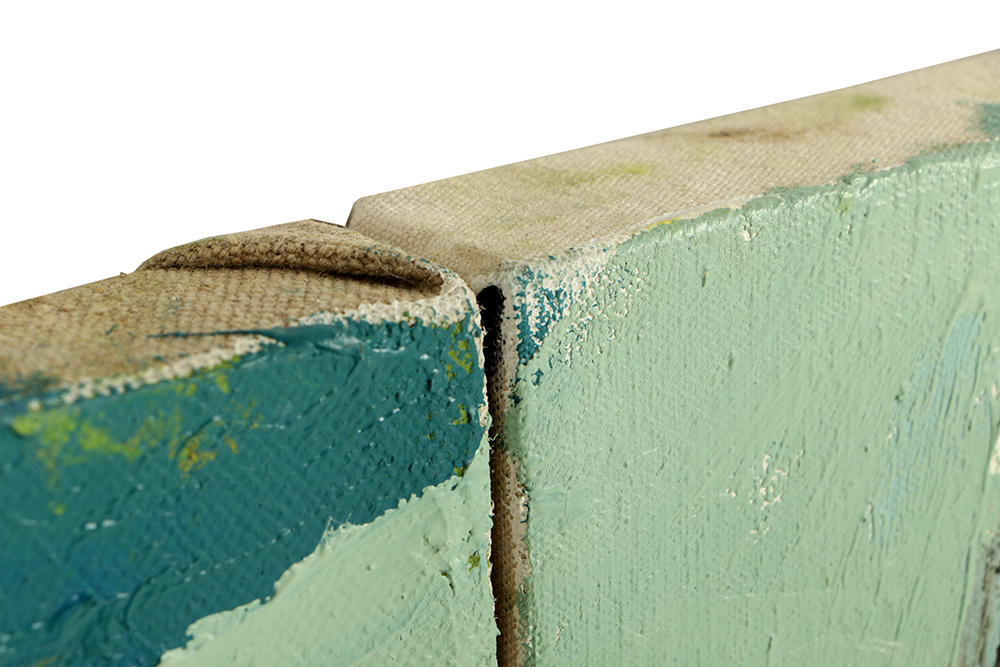 Clintel Steed Oil Painting on Canvas "View of P.R."