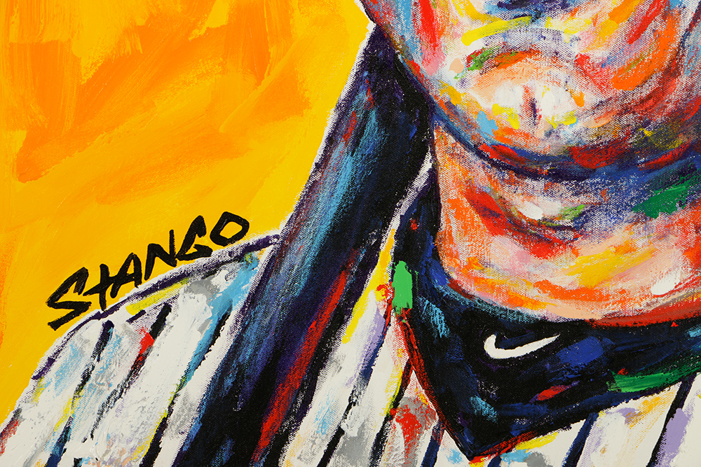 John Stango Oil Painting on Canvas "Derek Jeter"