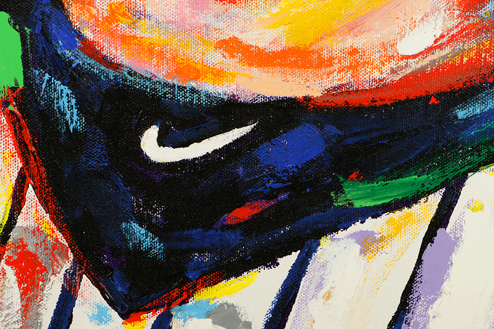 John Stango Oil Painting on Canvas "Derek Jeter"