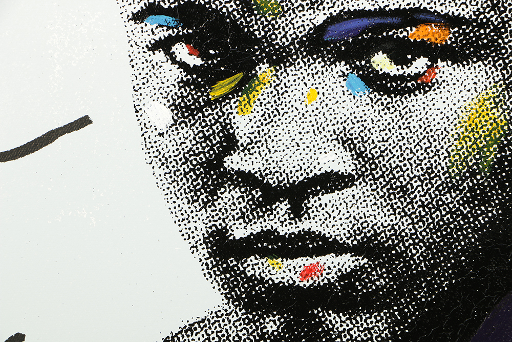 John Stango Mixed Media on Canvas "Heavy Duty"