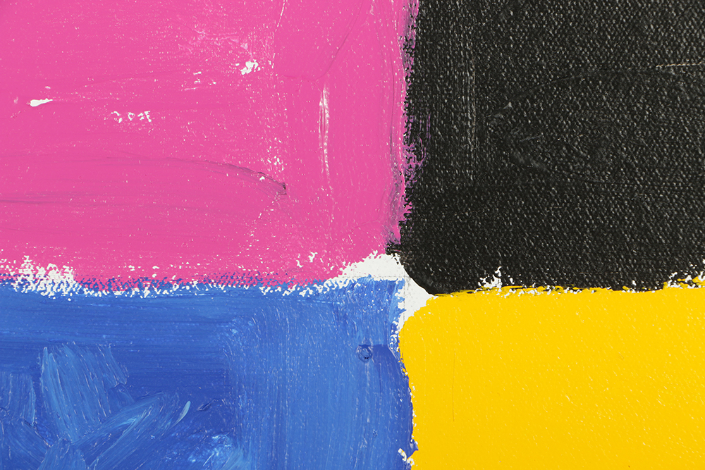 John Stango Mixed Media on Canvas "Heavy Duty"