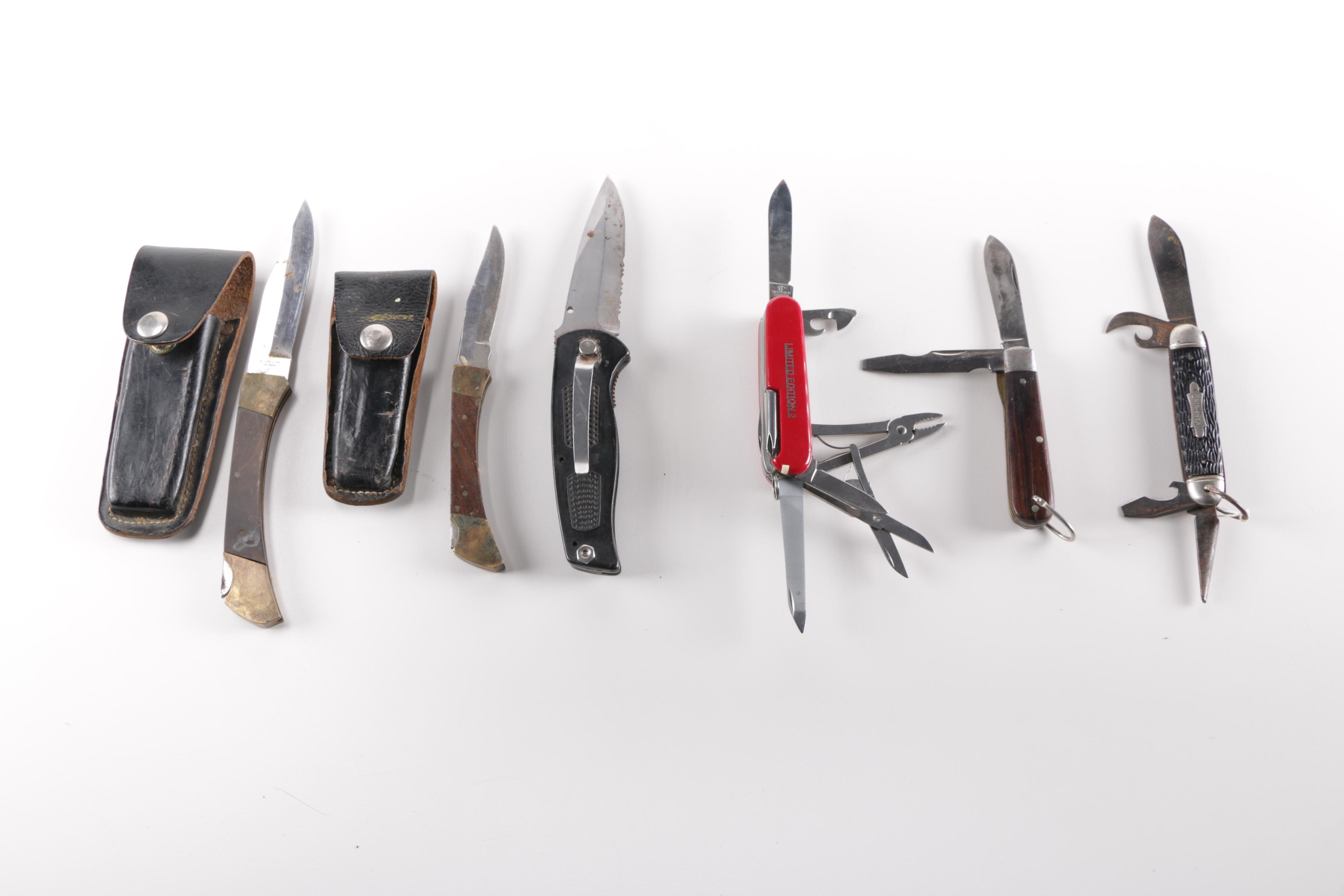 Collection of Pocket Knives