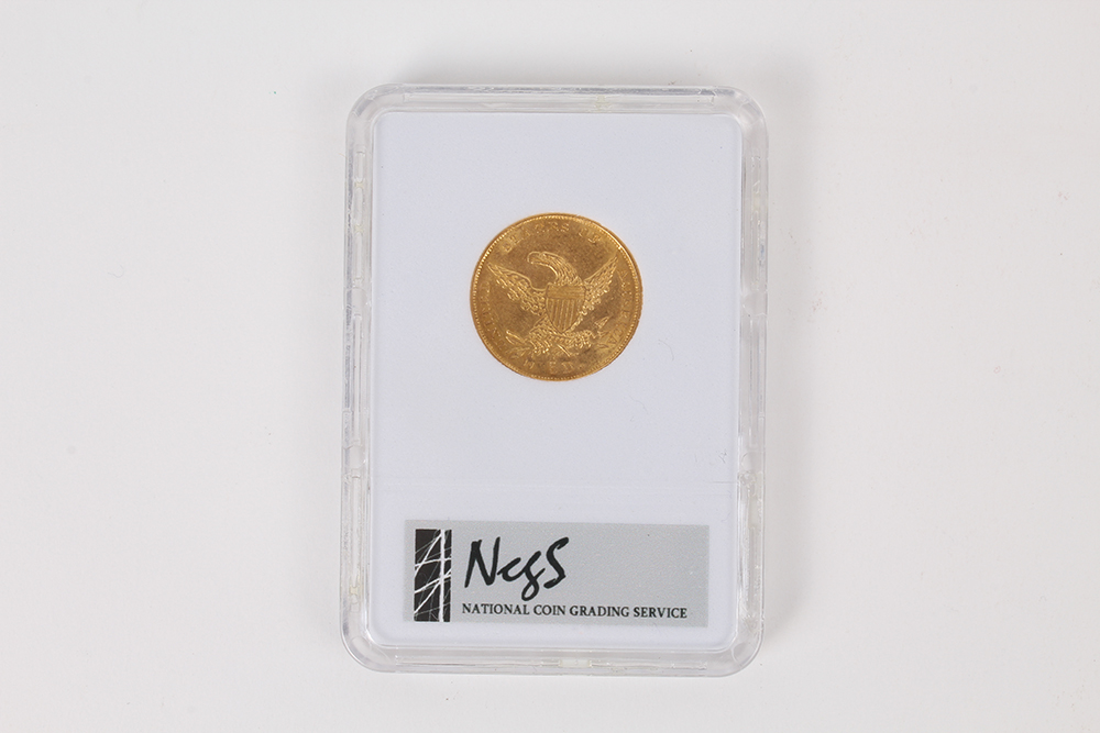 NCGS Graded 1836 Classic Head Gold Five Dollar Coin