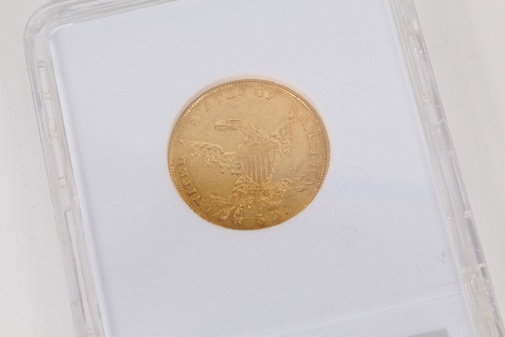 NCGS Graded 1836 Classic Head Gold Five Dollar Coin