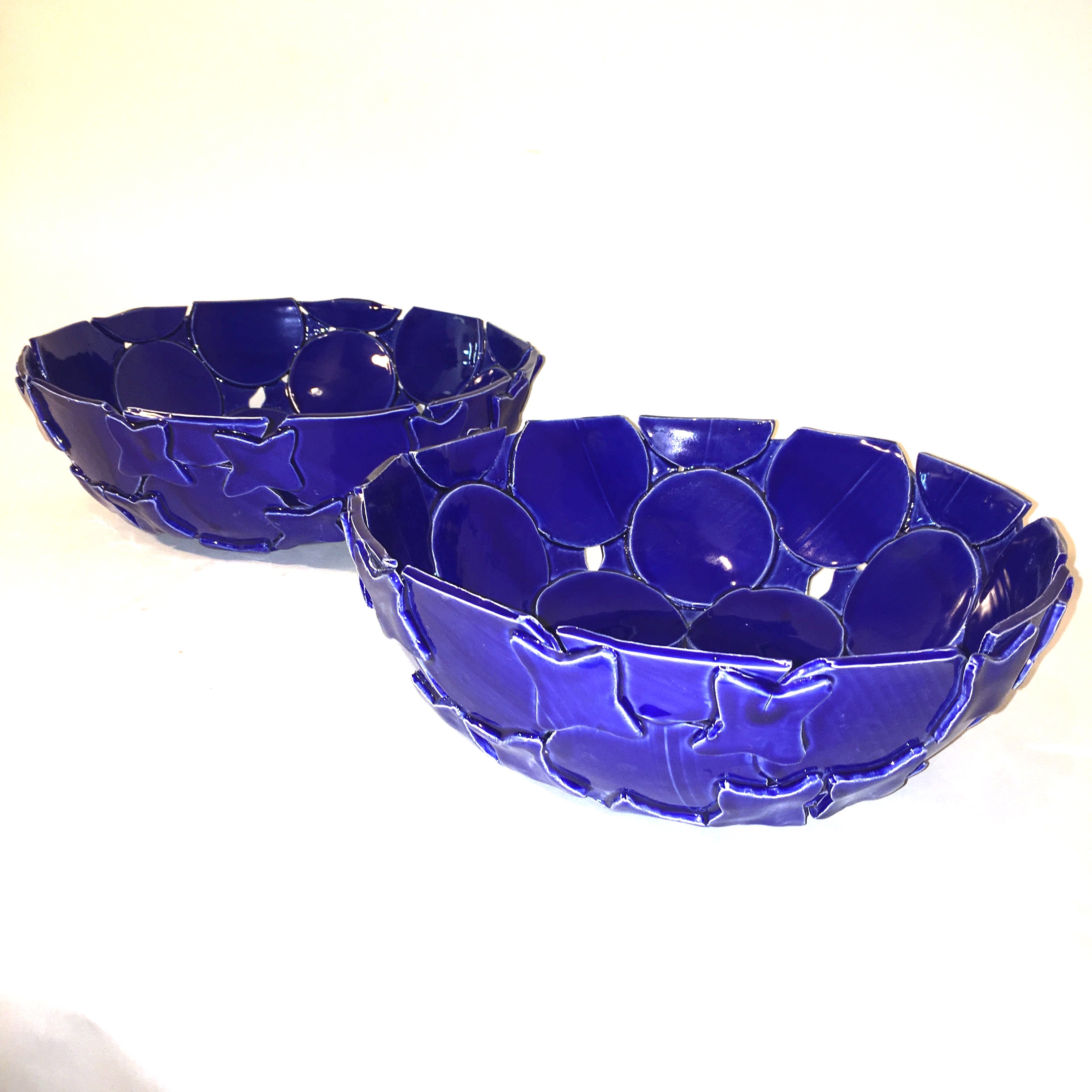 Italian Artisan Ceramic Bowls by Ceramiche Castellan Italy