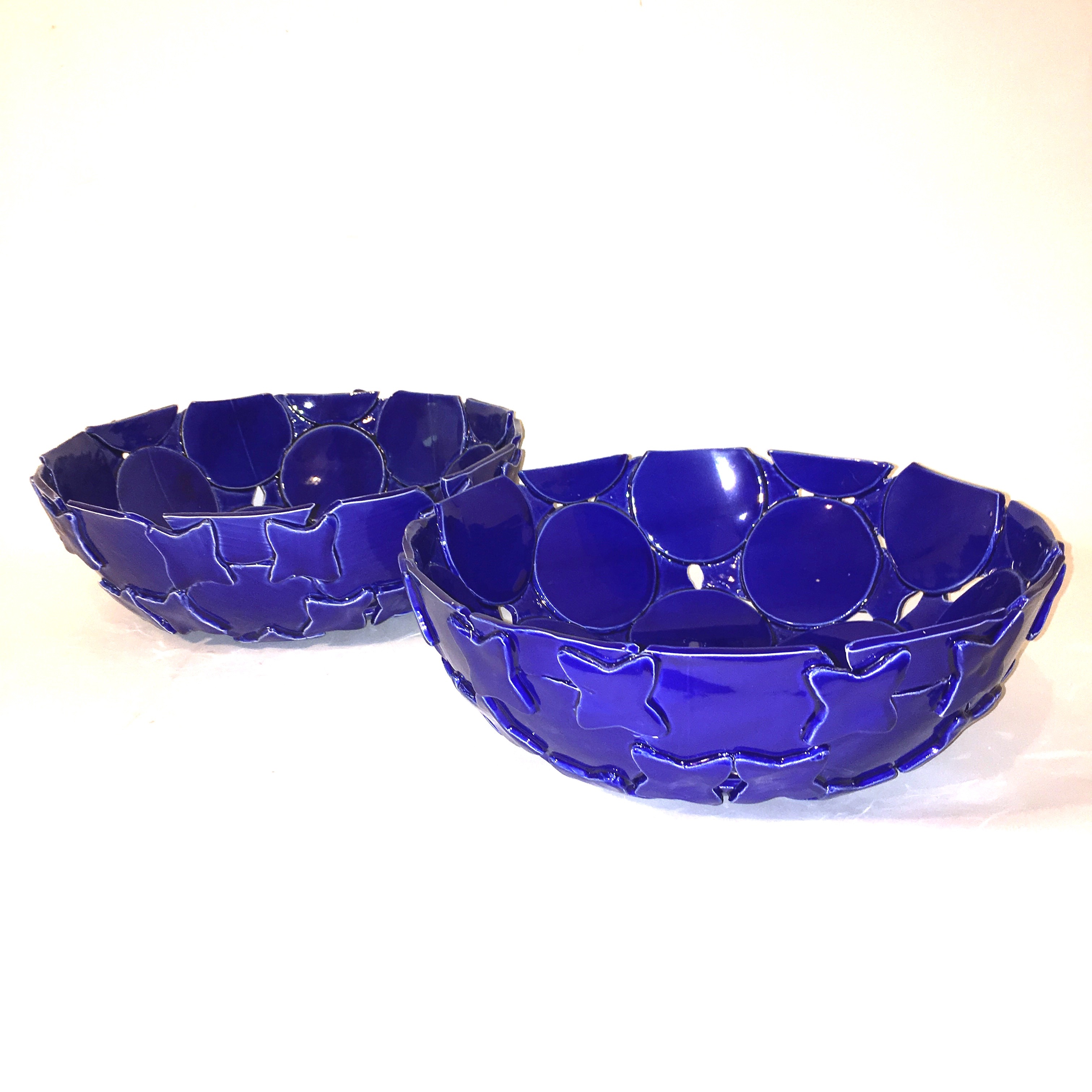 Italian Artisan Ceramic Bowls by Ceramiche Castellan Italy