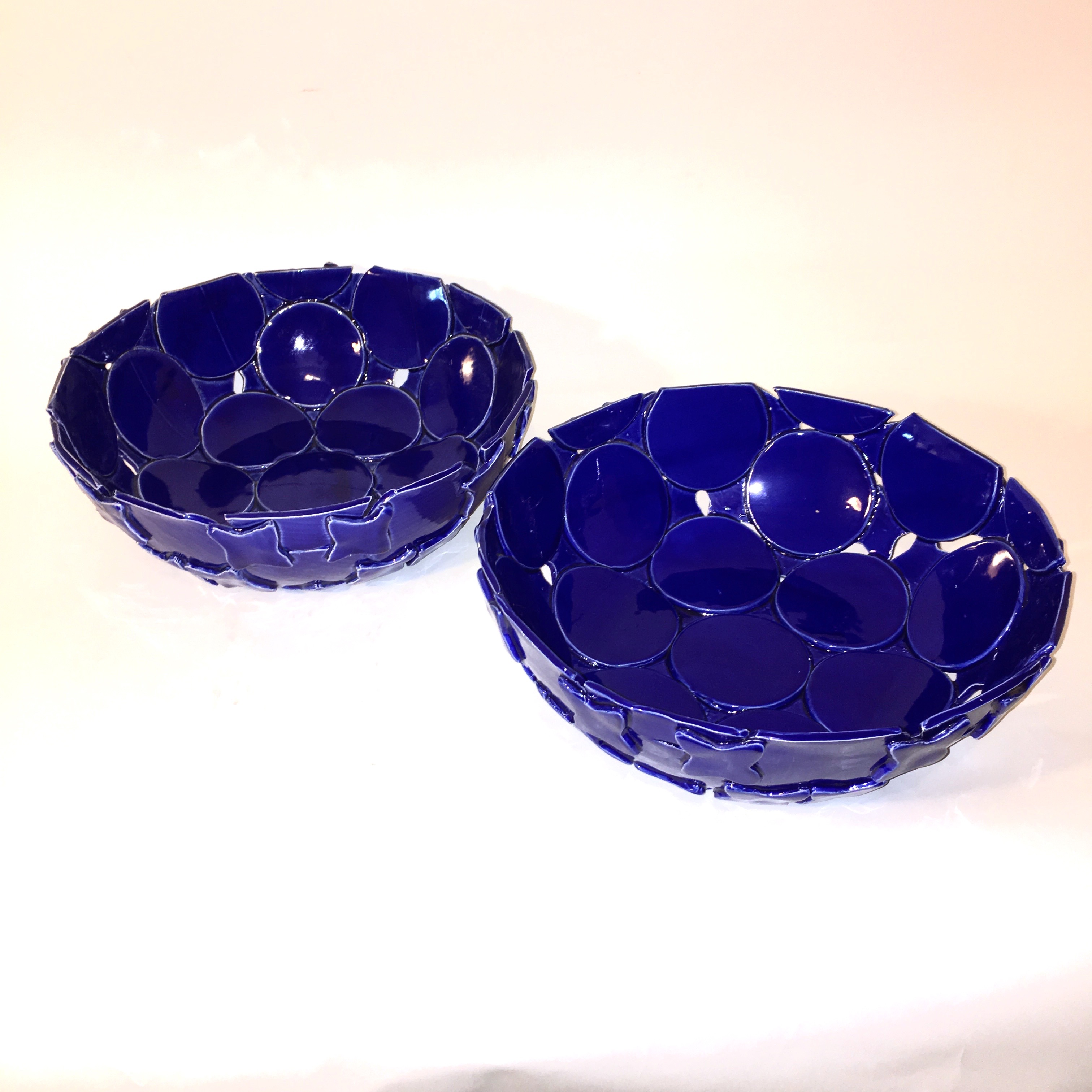 Italian Artisan Ceramic Bowls by Ceramiche Castellan Italy