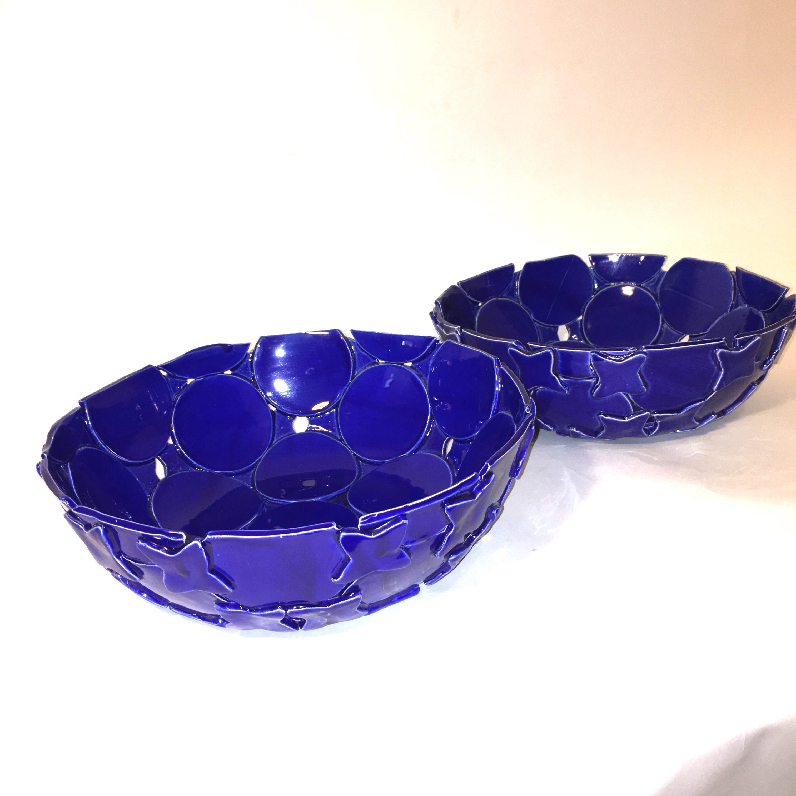 Italian Artisan Ceramic Bowls by Ceramiche Castellan Italy