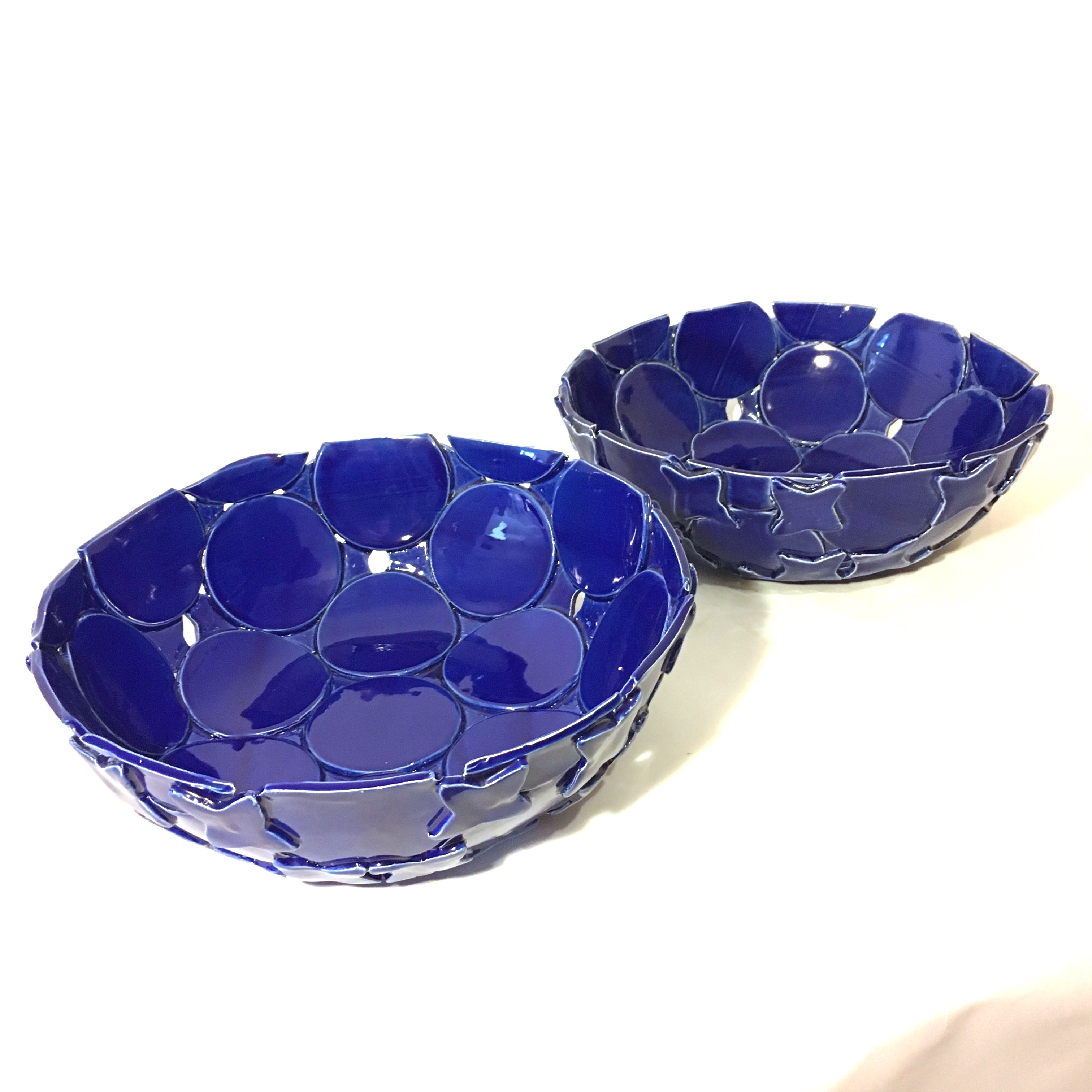 Italian Artisan Ceramic Bowls by Ceramiche Castellan Italy