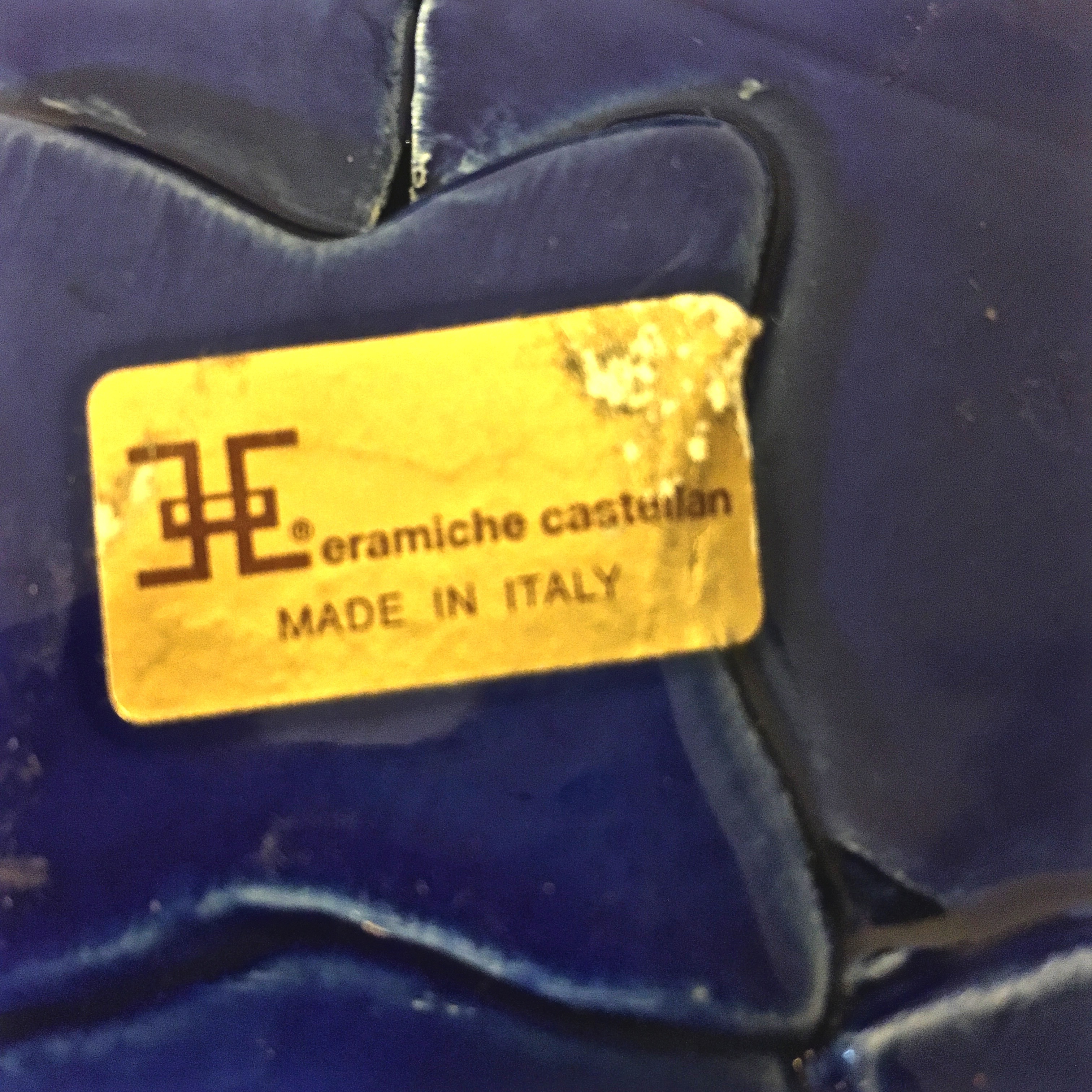 Italian Artisan Ceramic Bowls by Ceramiche Castellan Italy