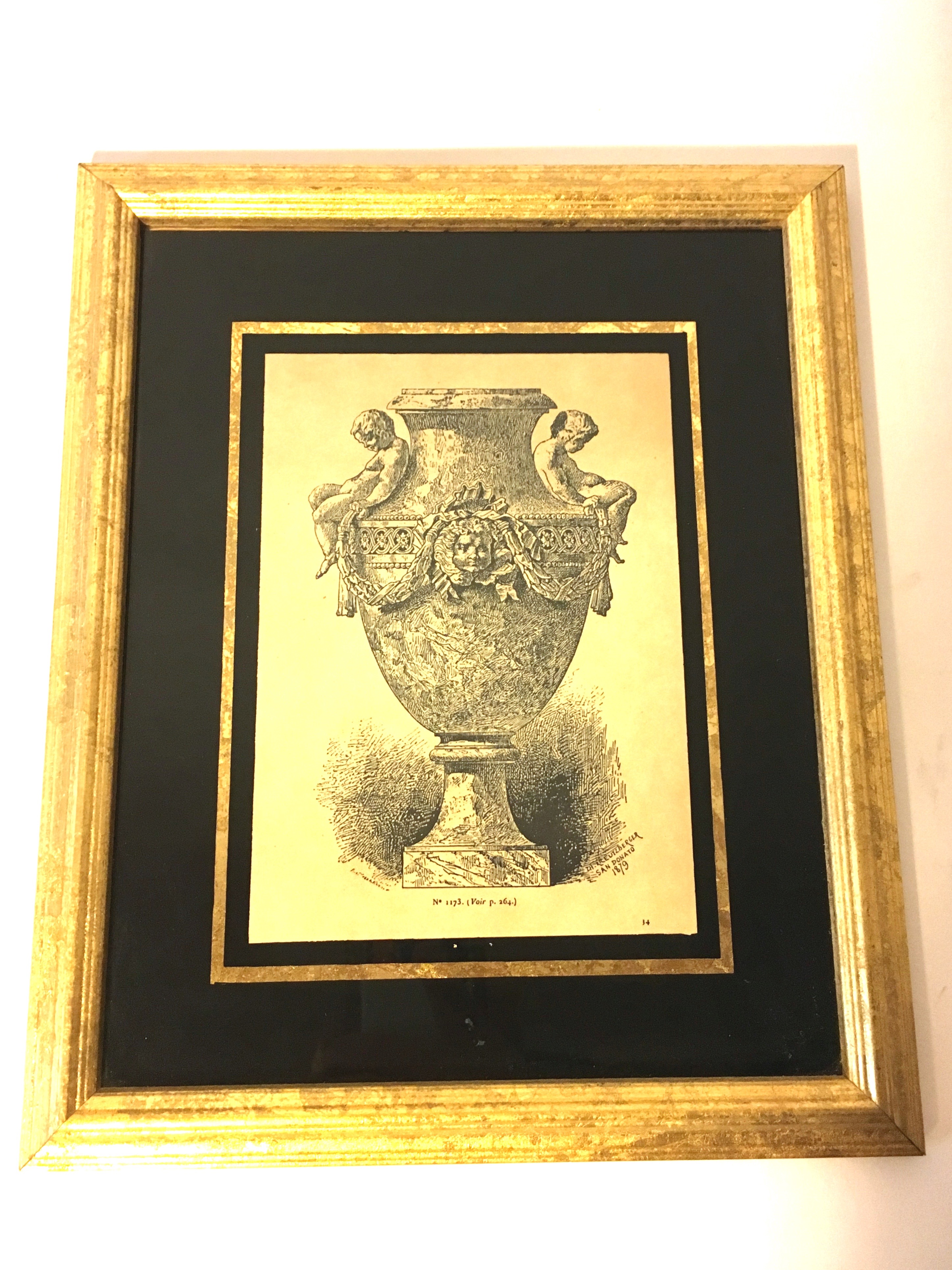 Framed Prints of Italian Urns