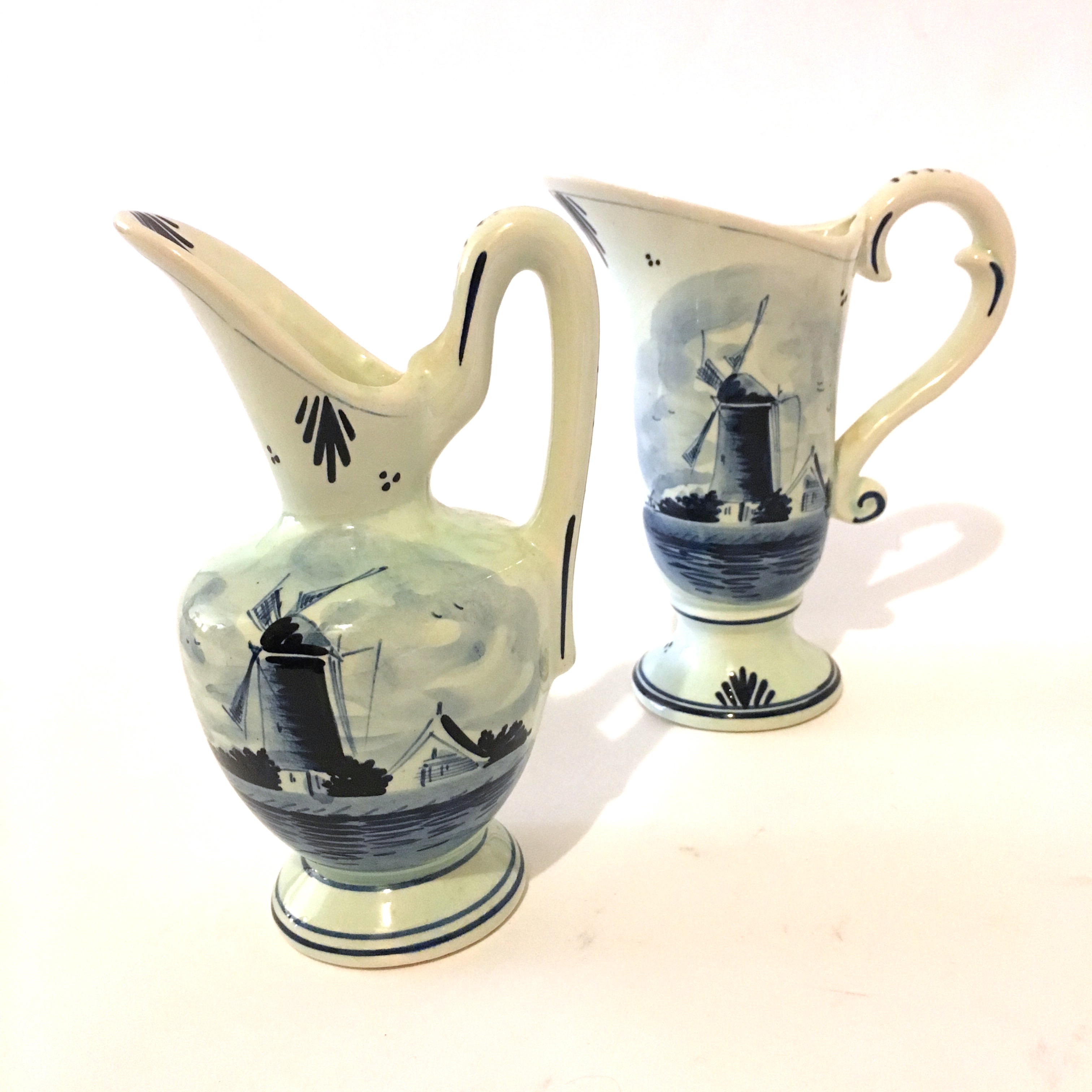 Vintage Delft Blue Porcelain Collection