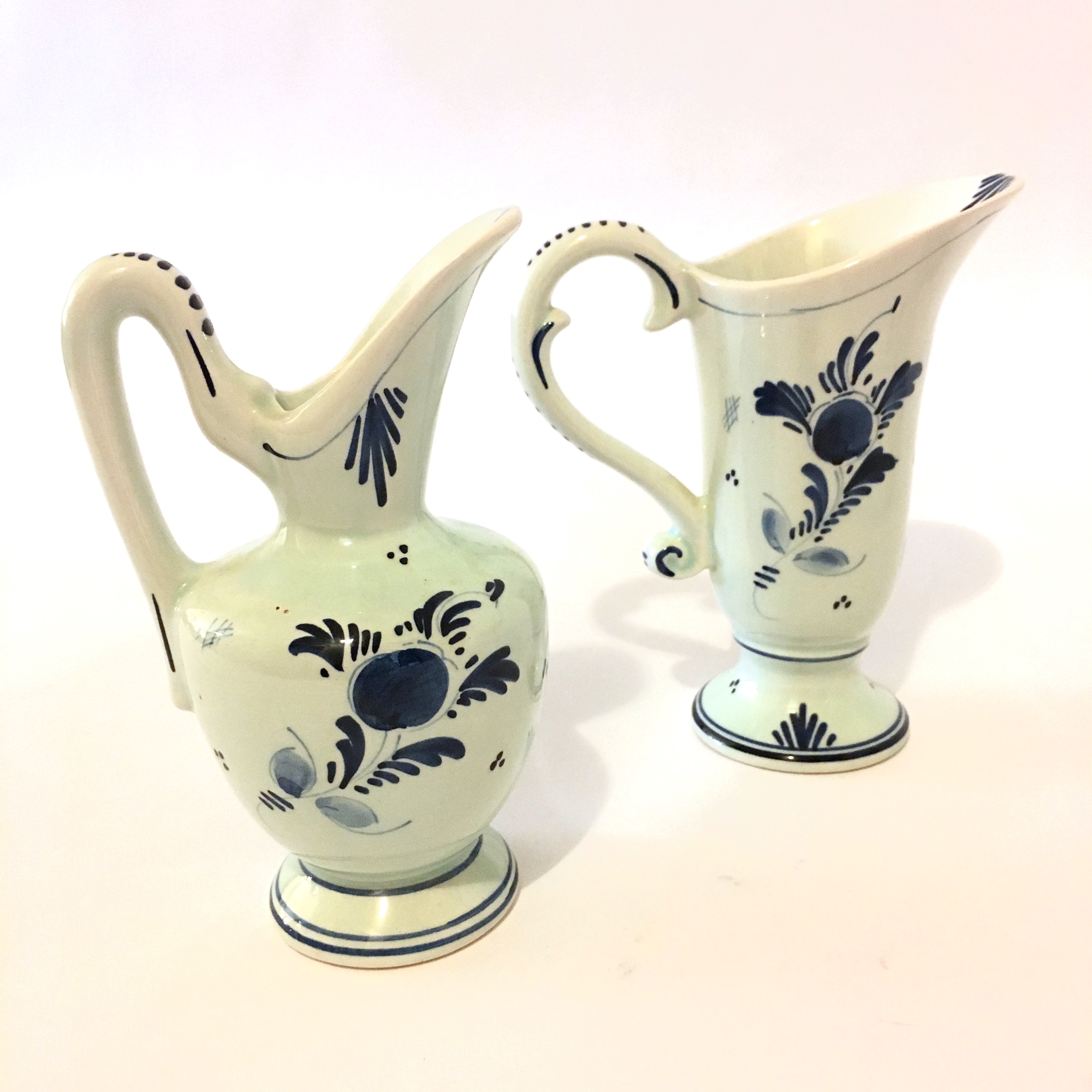 Vintage Delft Blue Porcelain Collection