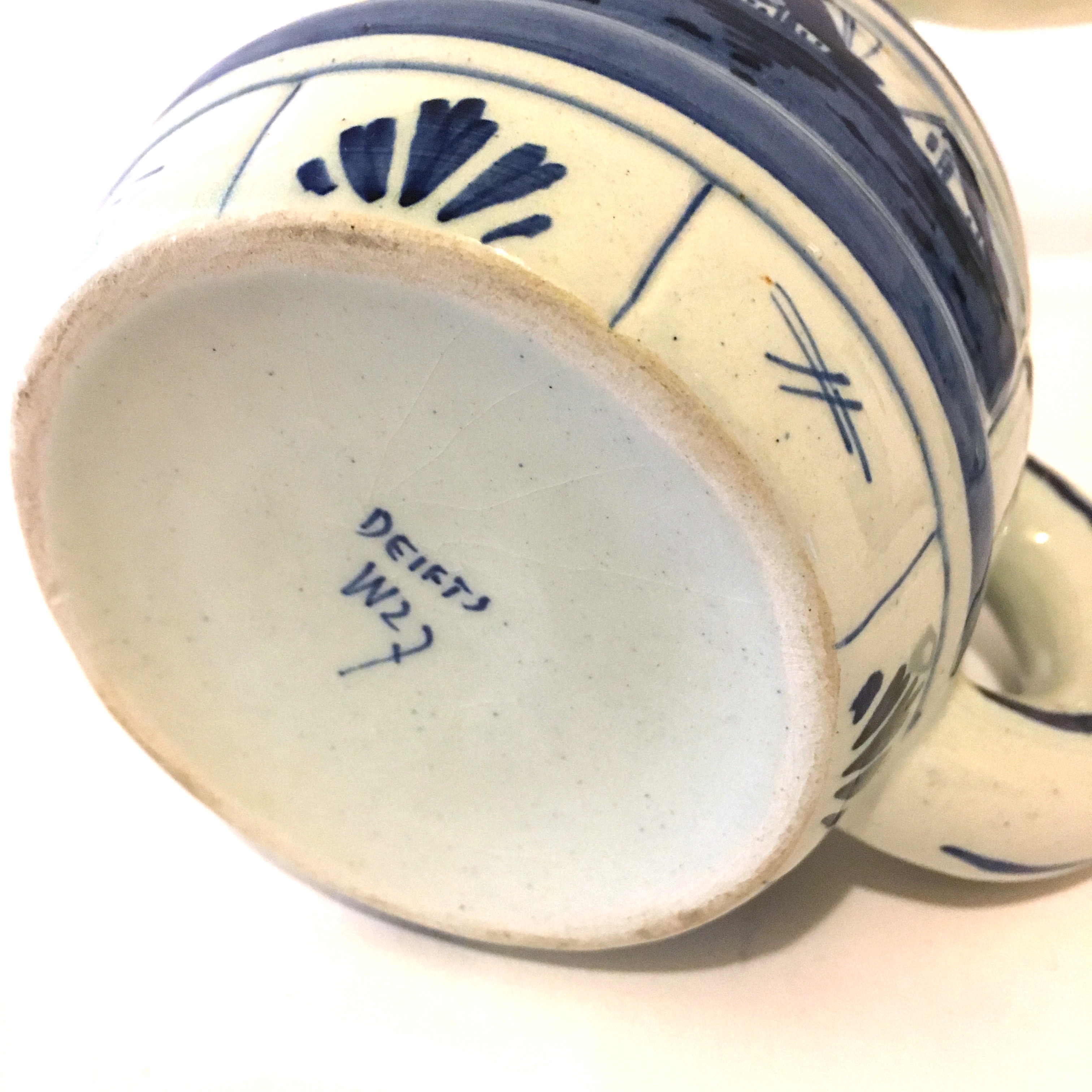 Vintage Delft Blue Porcelain Collection