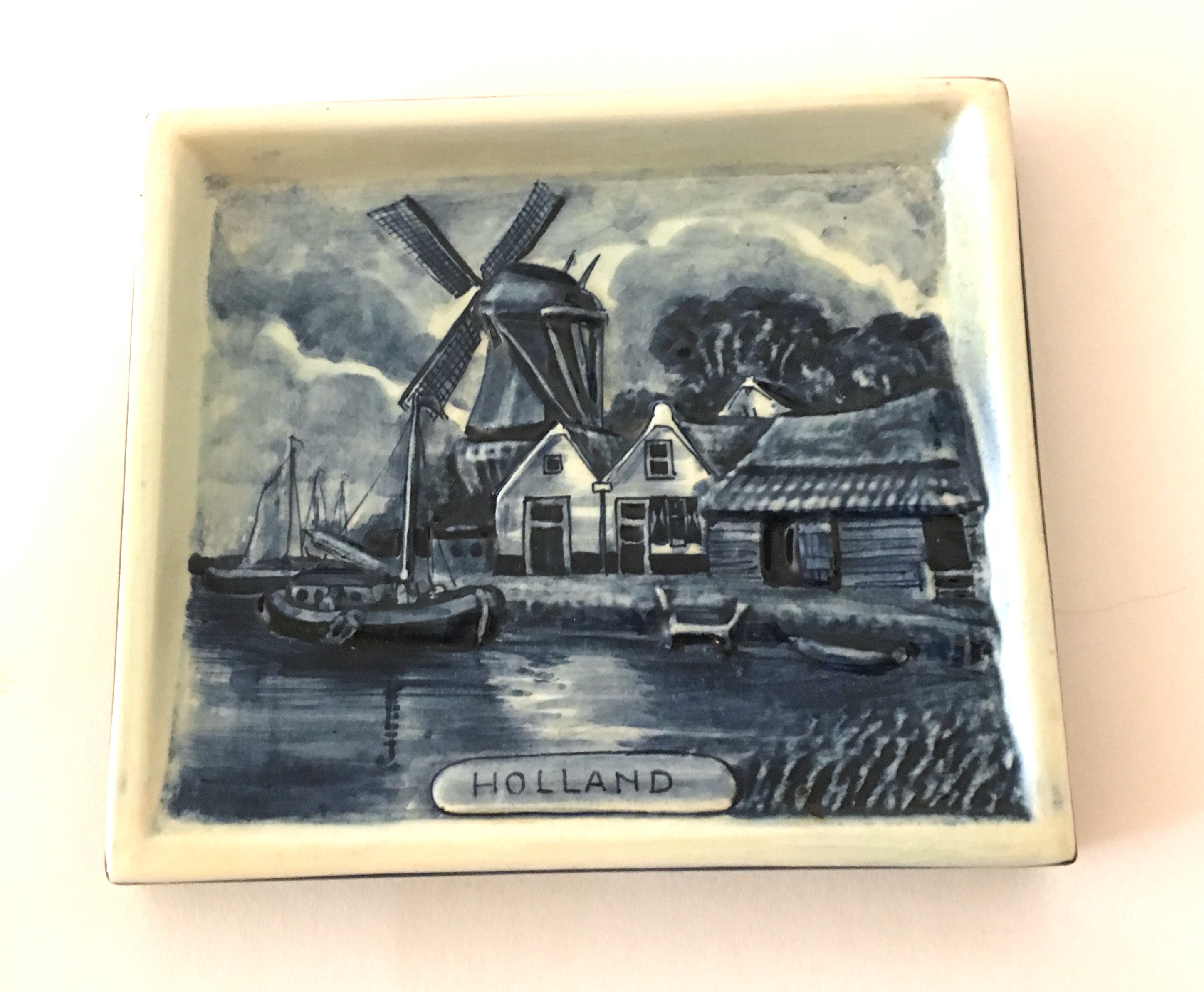 Vintage Delft Blue Porcelain Collection