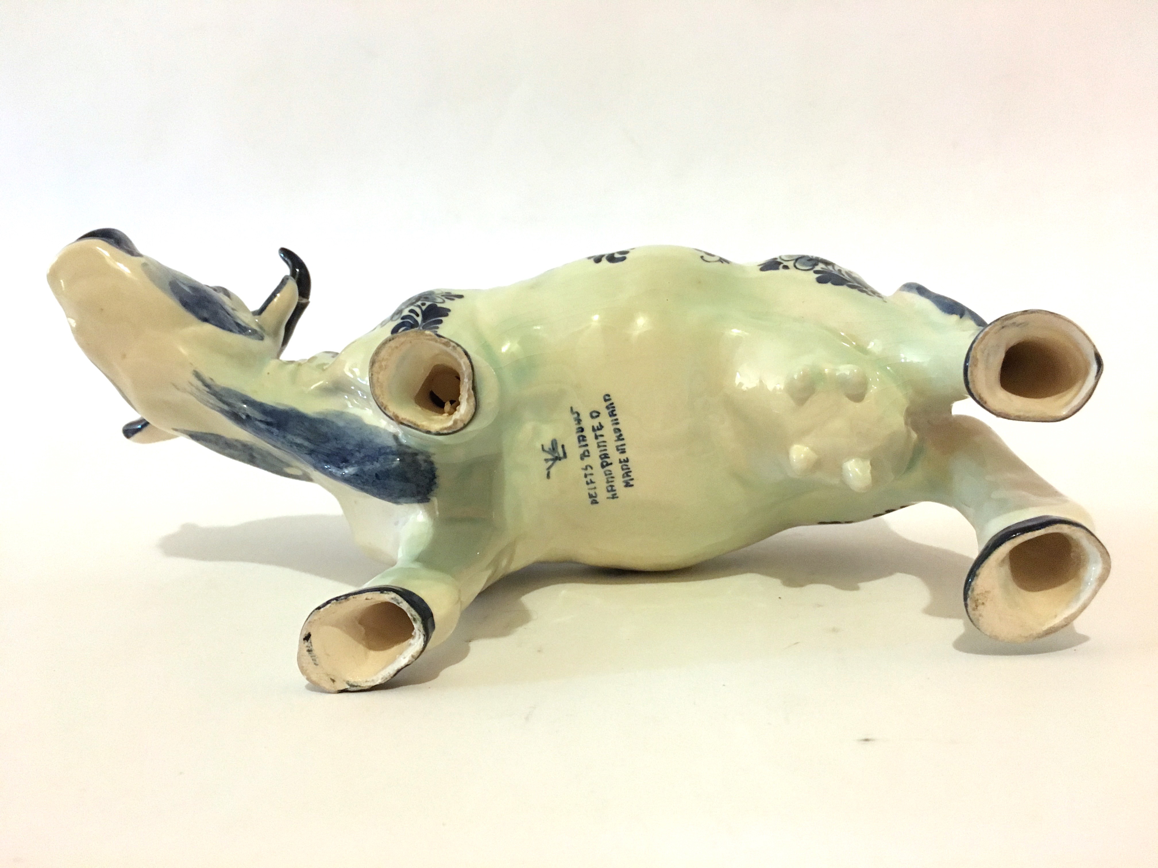 Vintage Delft Blue Porcelain Collection