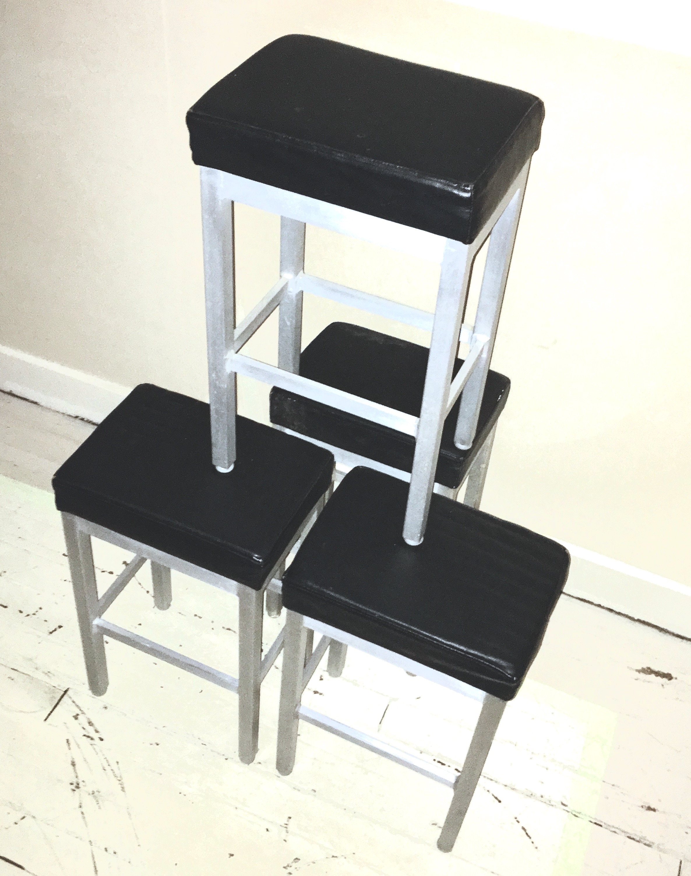 Contemporary Counter Height Stool Set