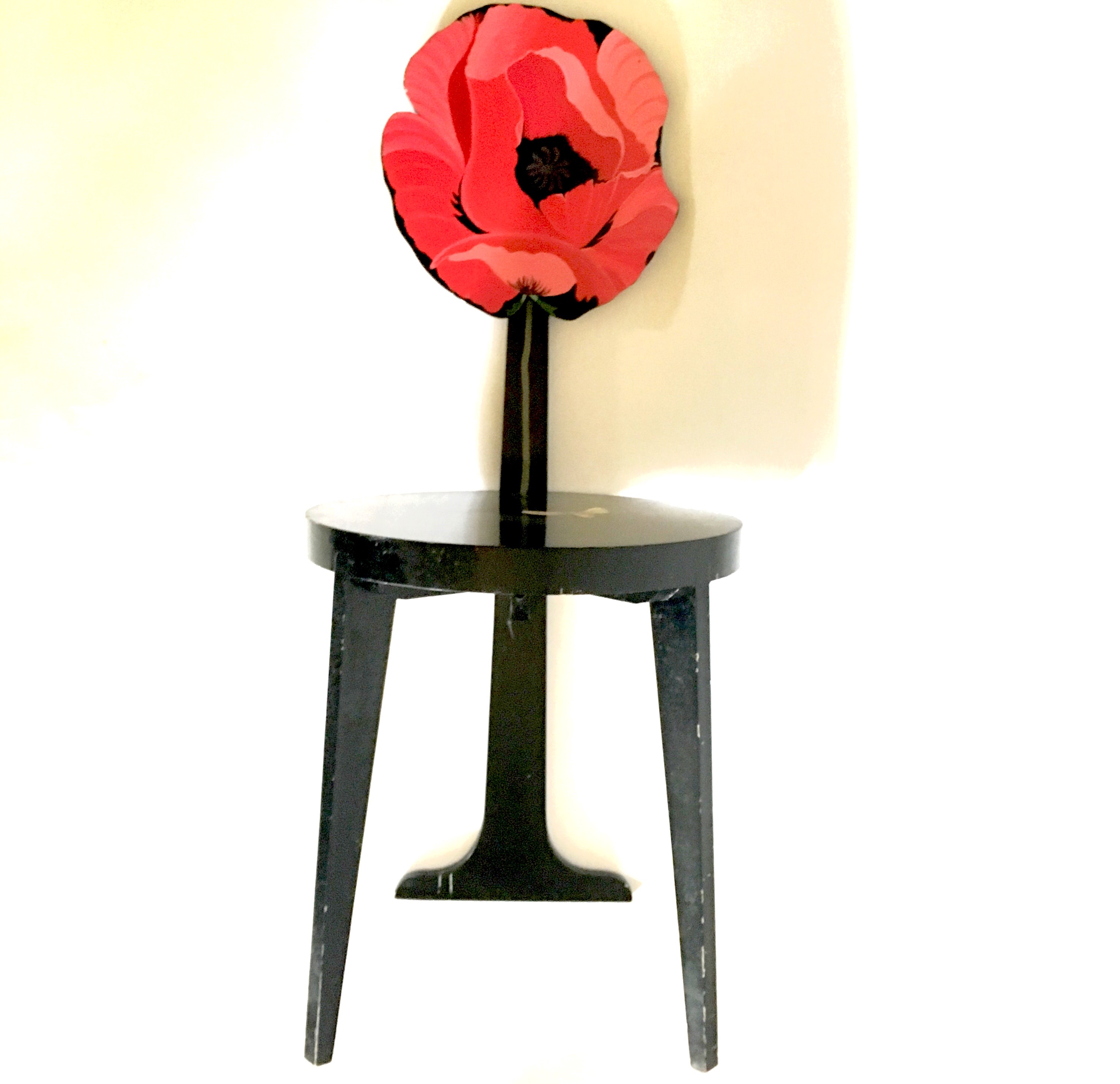 Hand Crafted Figural "Poppy" Chair