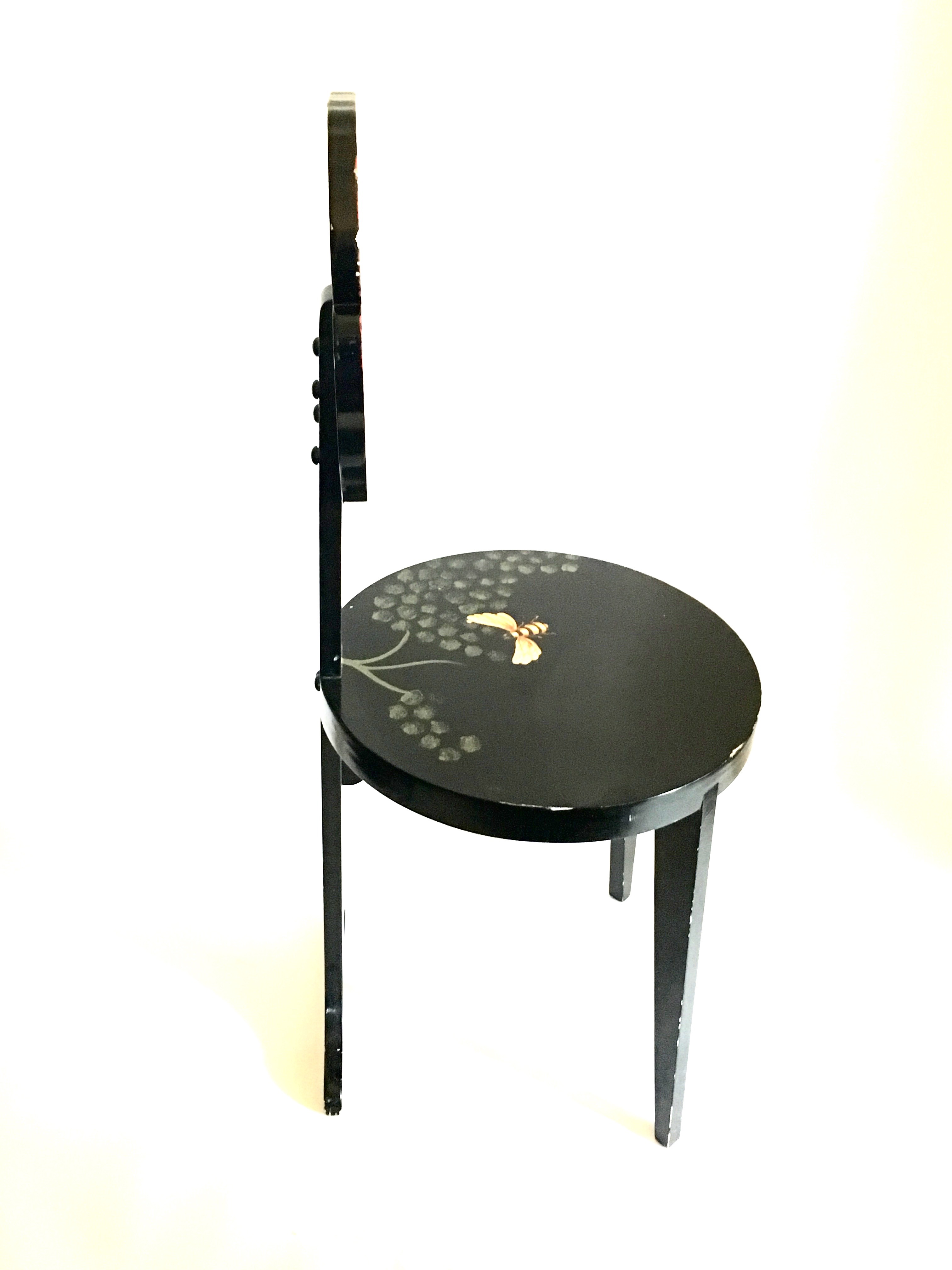 Hand Crafted Figural "Poppy" Chair