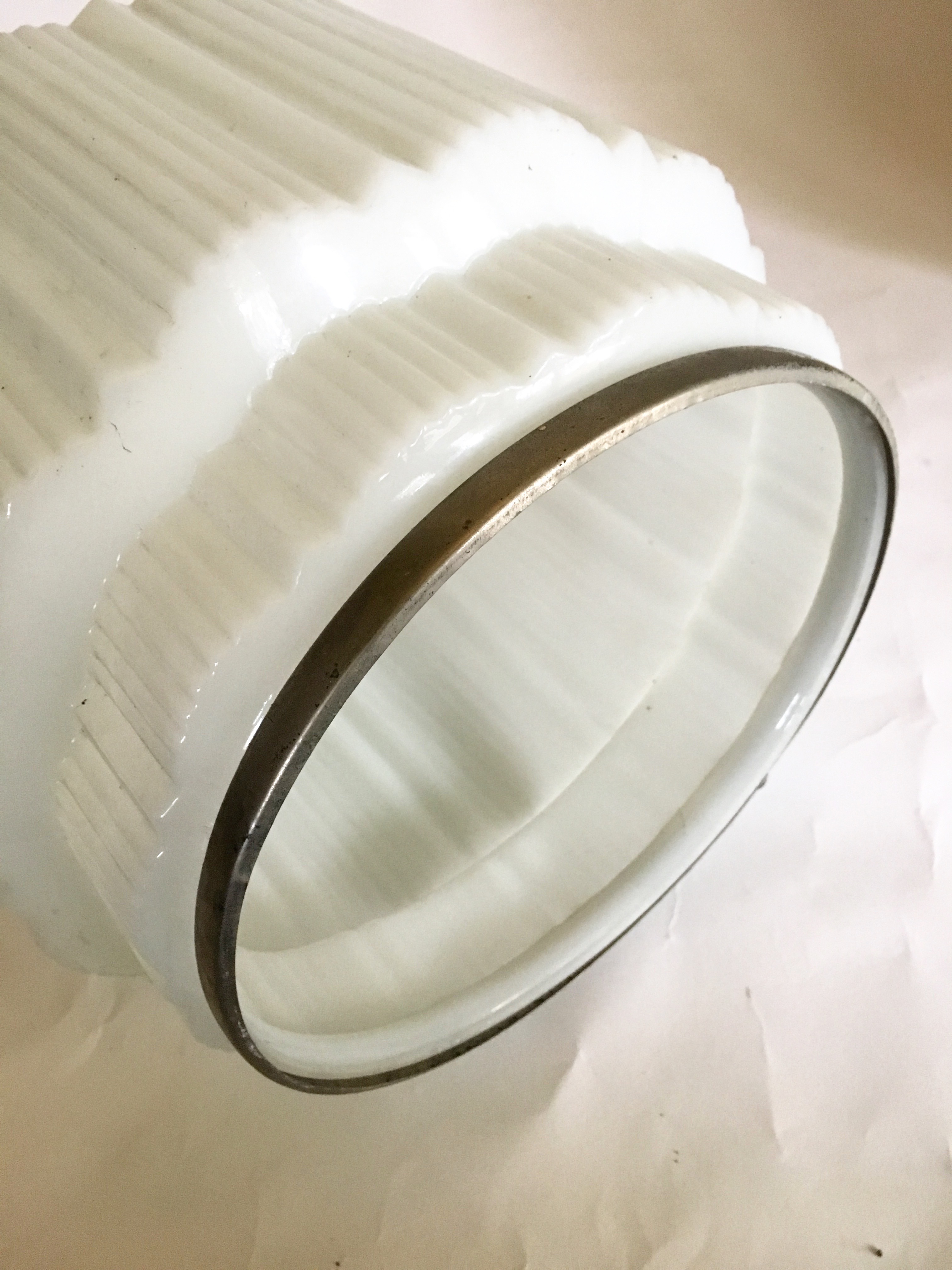 Vintage Art Deco Pendant Light Fixture