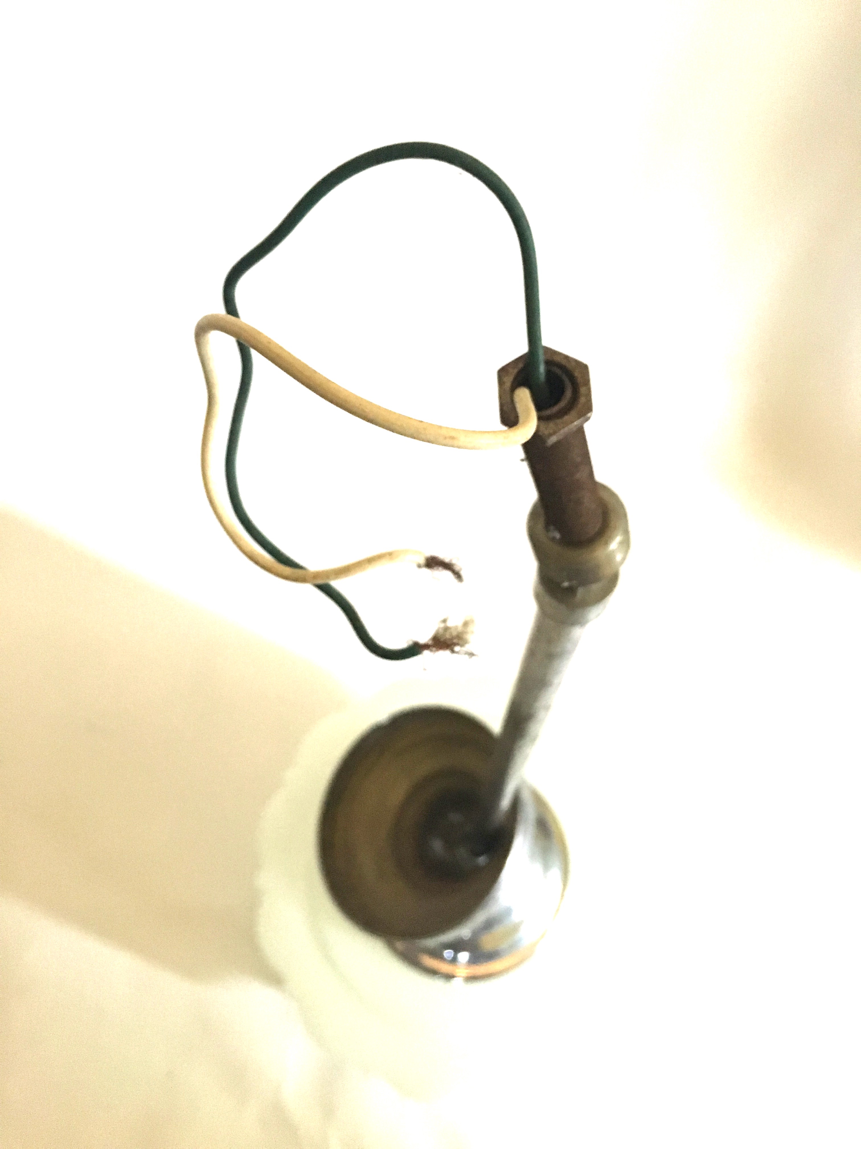 Vintage Art Deco Pendant Light Fixture