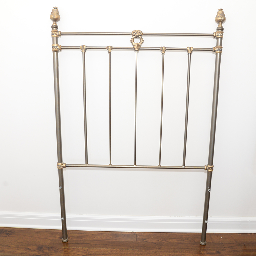Victorian Style Twin Size Metal Bed Frame
