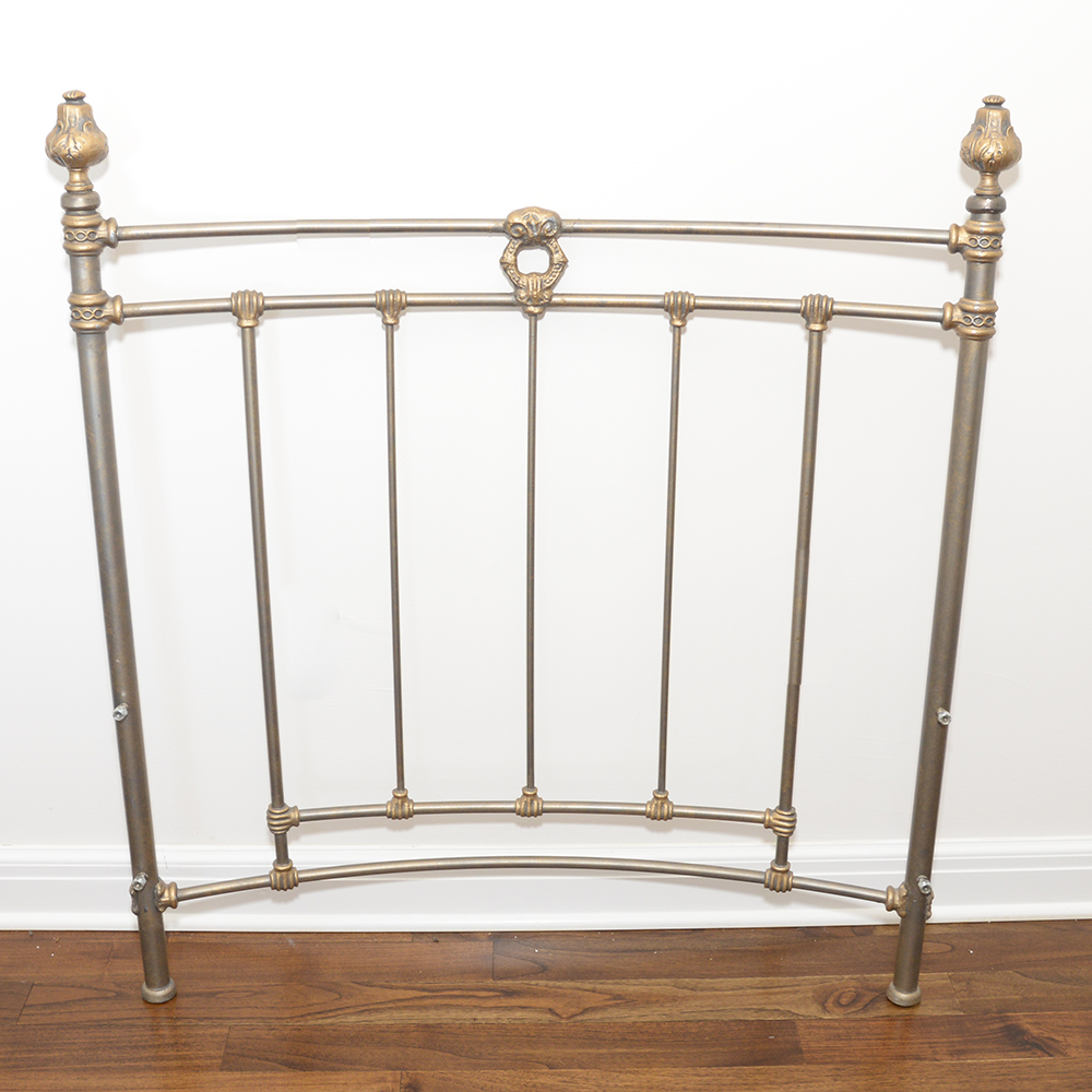 Victorian Style Twin Size Metal Bed Frame