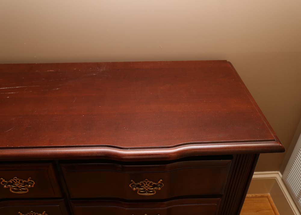 Vaughan Bassett Chippendale Style Twelve-Drawer Dresser