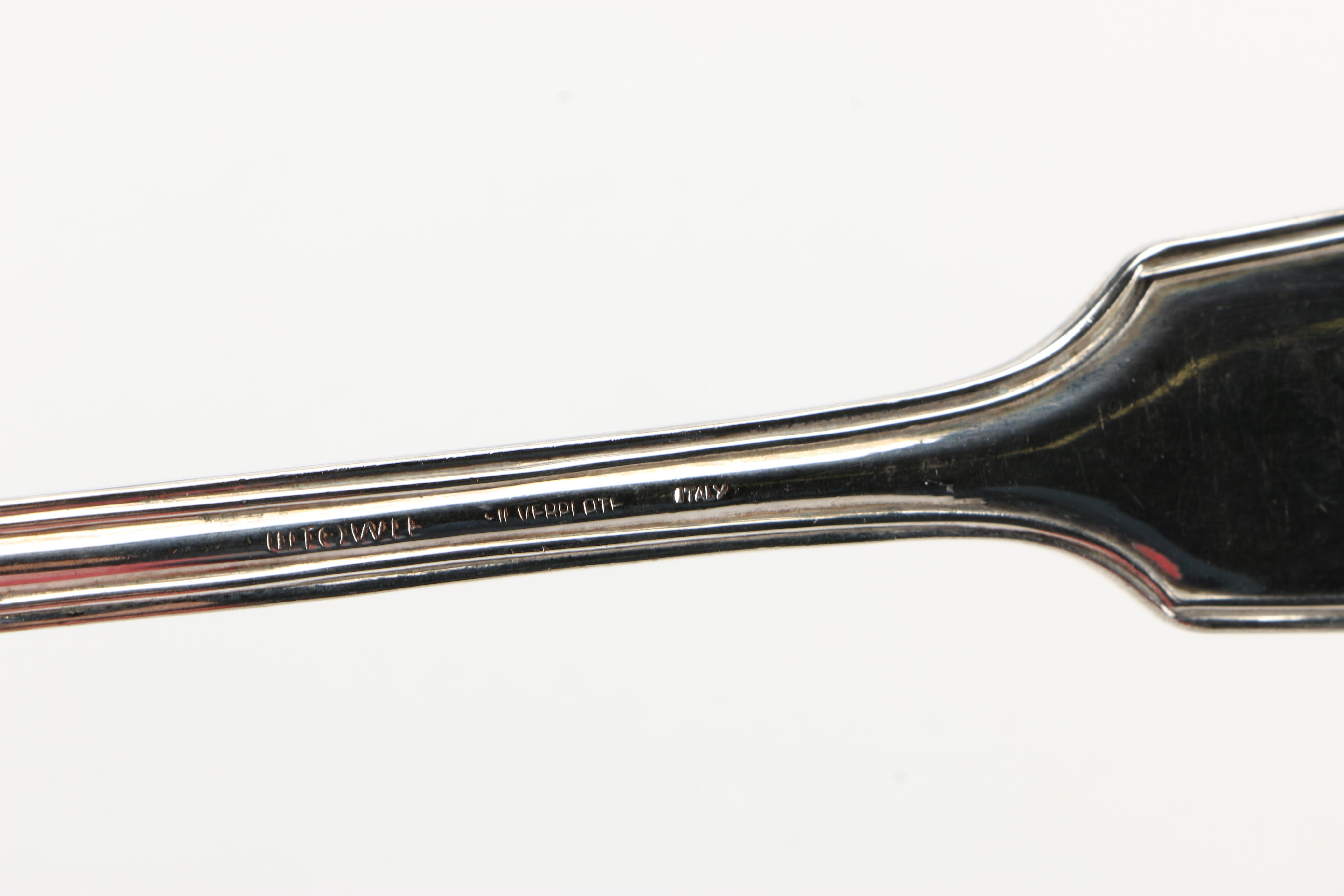 Silver Plate Utensils Featuring National Silver Co