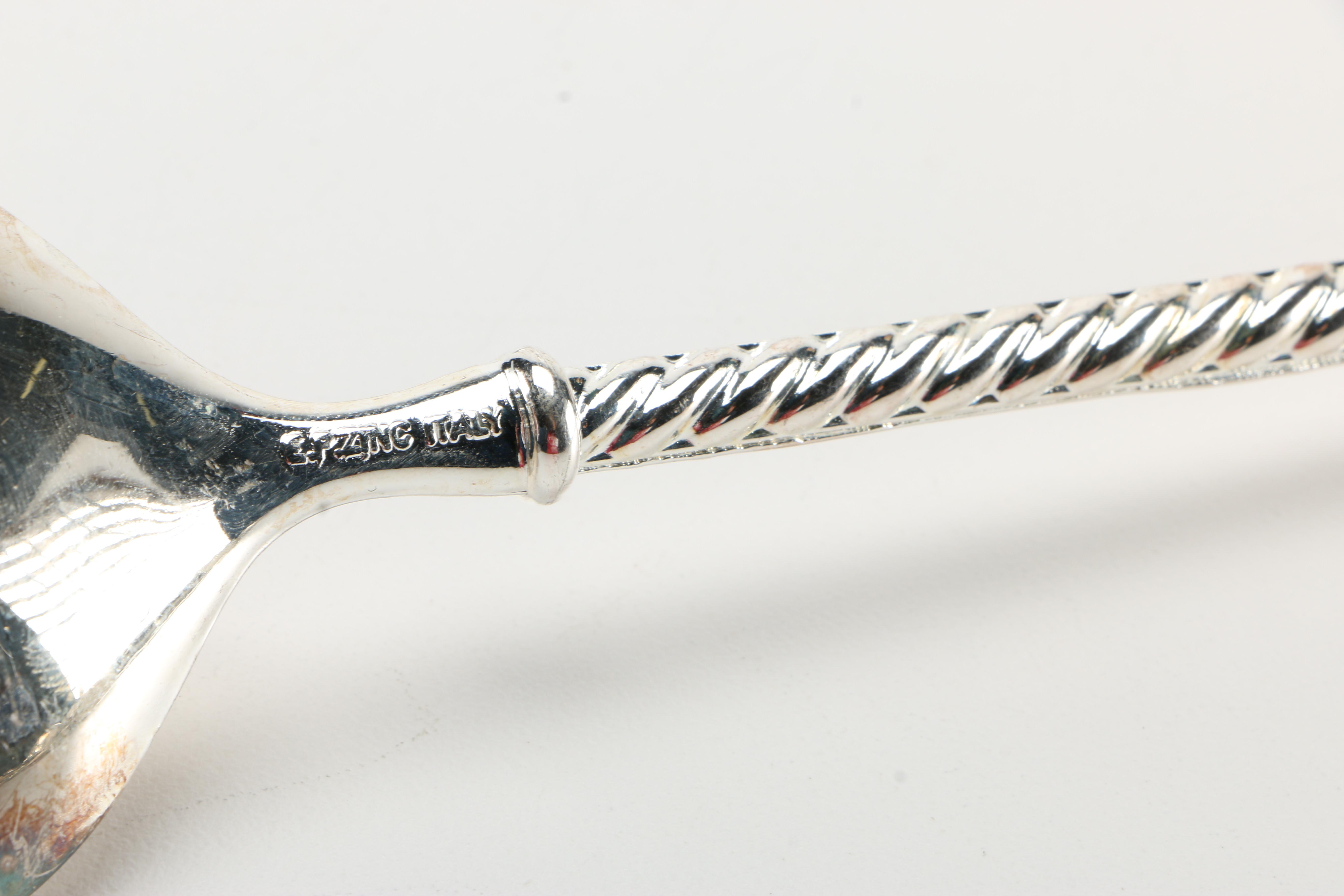 Silver Plate Utensils Featuring National Silver Co