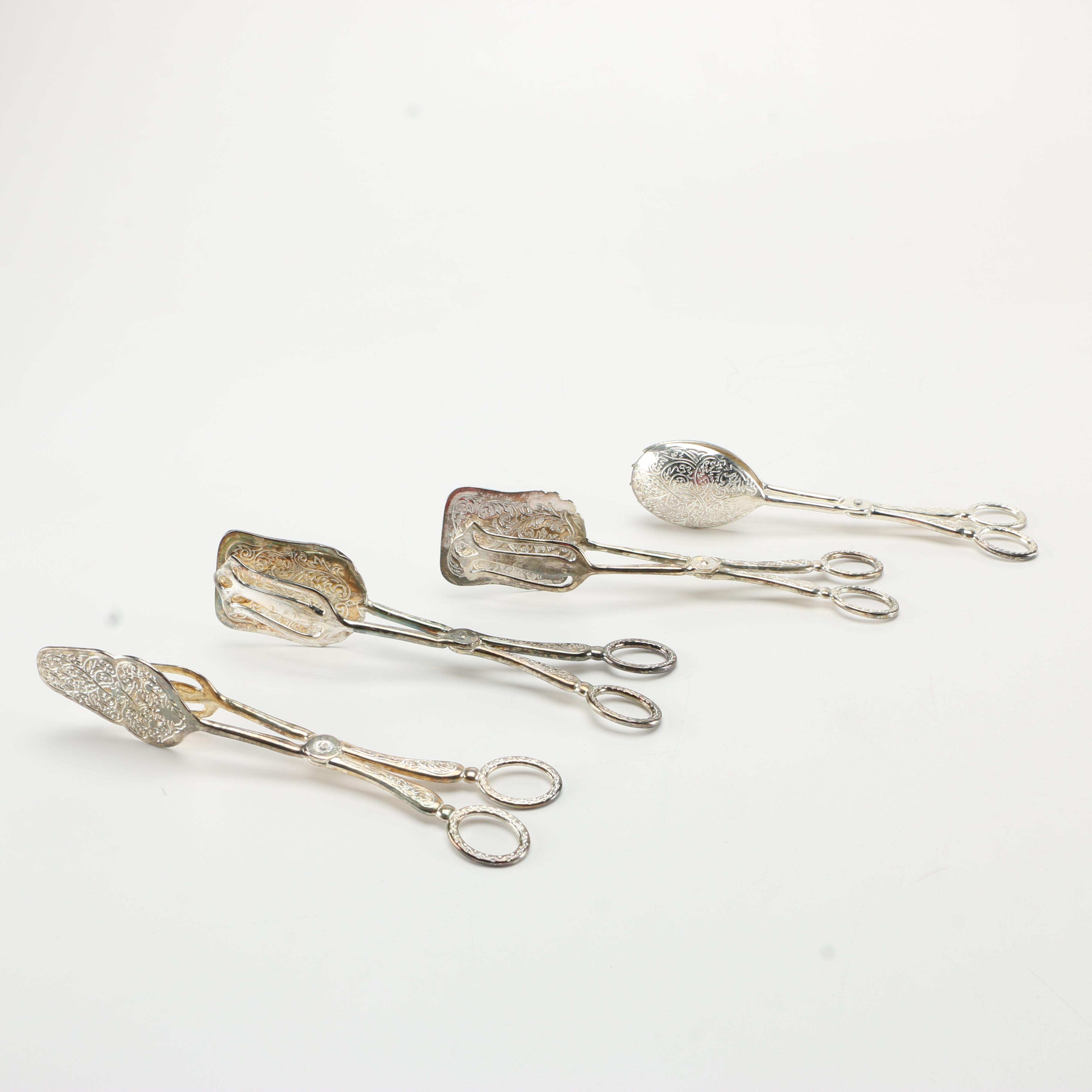 Silver Plate Utensils Featuring National Silver Co