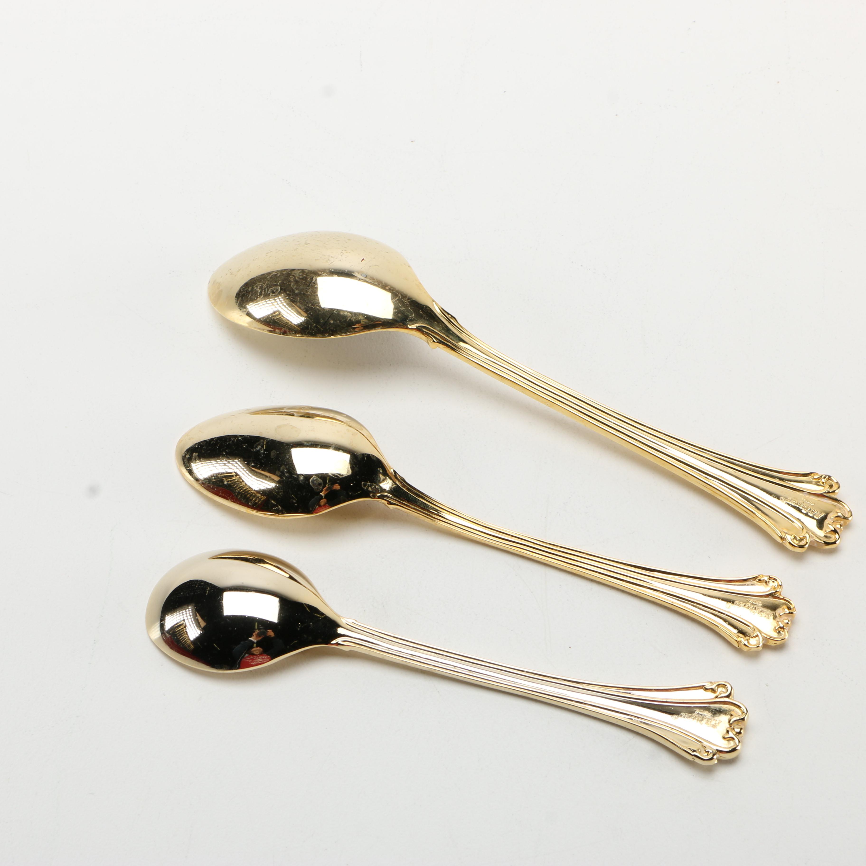 International Silver "Golden American Chippendale" and Jean Dubost "Laguiole" Flatware