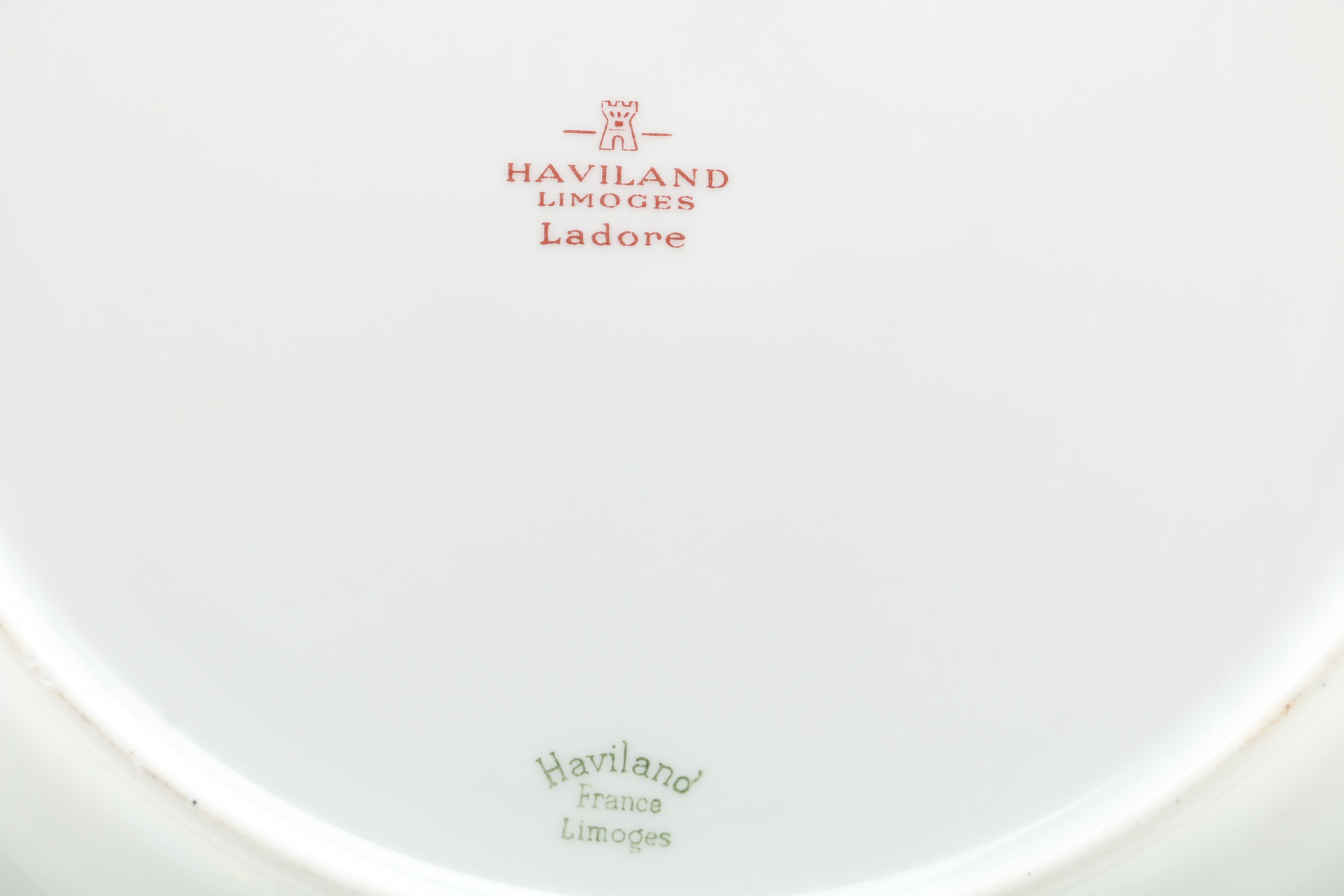Haviland Limoges "Ladore" Porcelain Dish Set