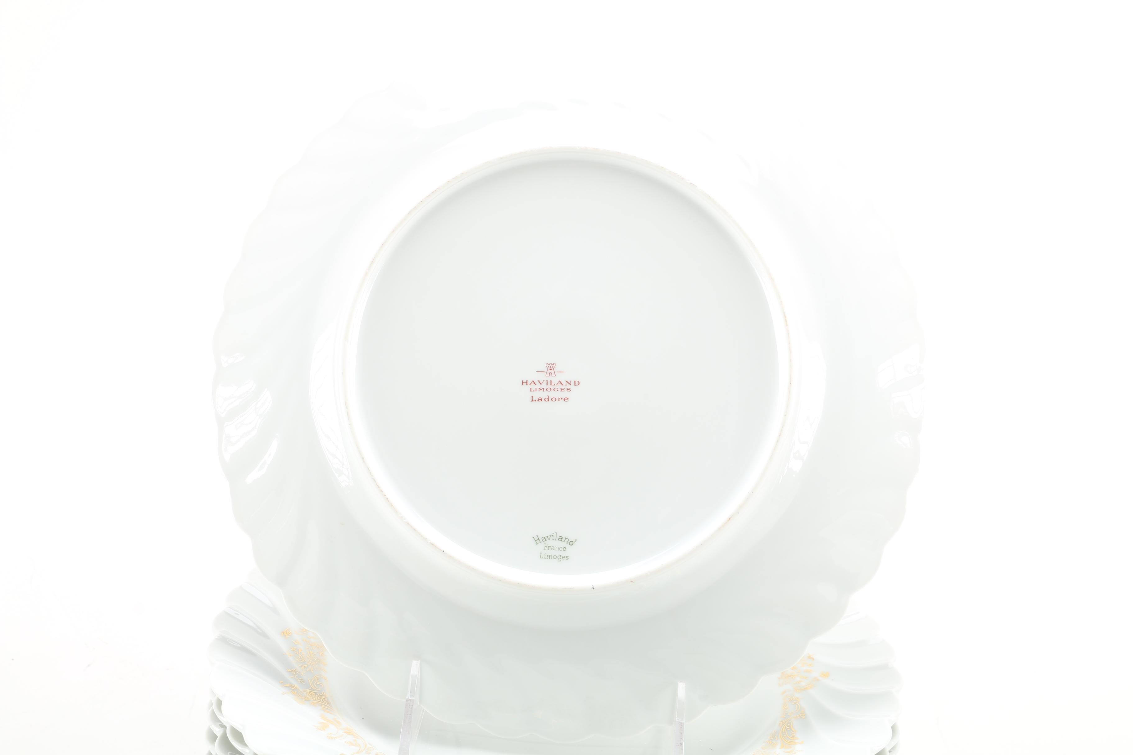 Haviland Limoges "Ladore" Porcelain Dish Set