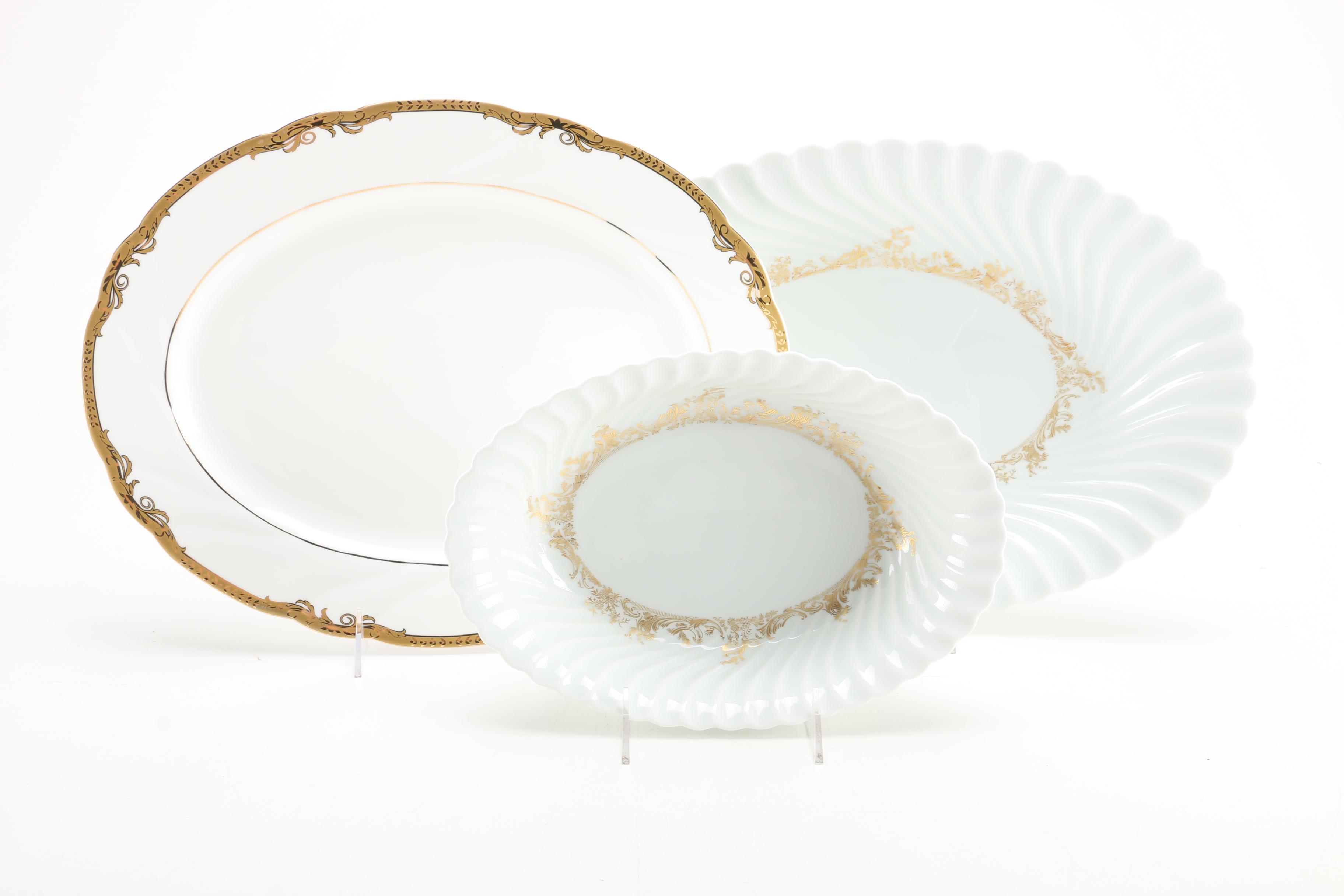 Haviland Limoges "Ladore" Porcelain Dish Set