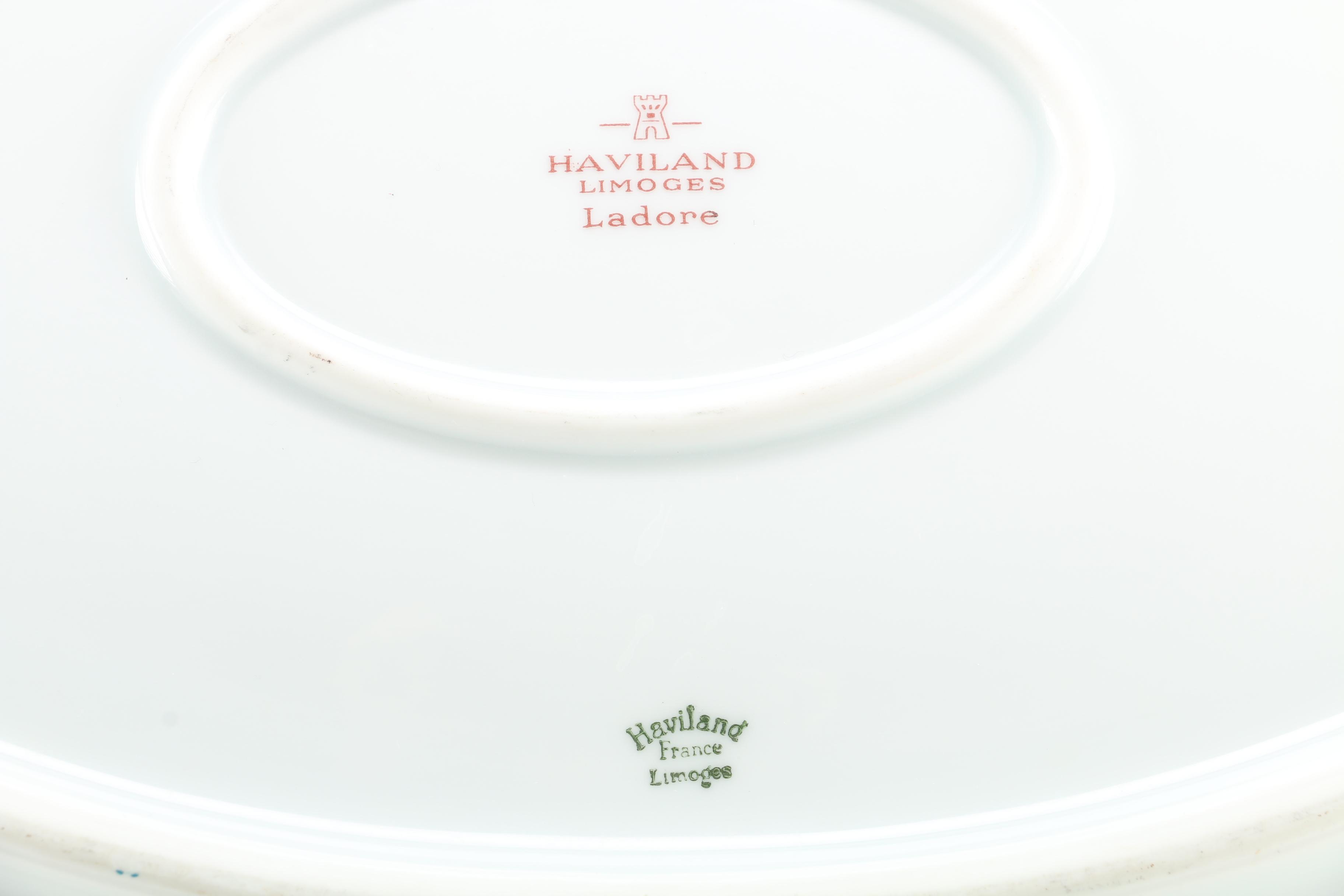 Haviland Limoges "Ladore" Porcelain Dish Set
